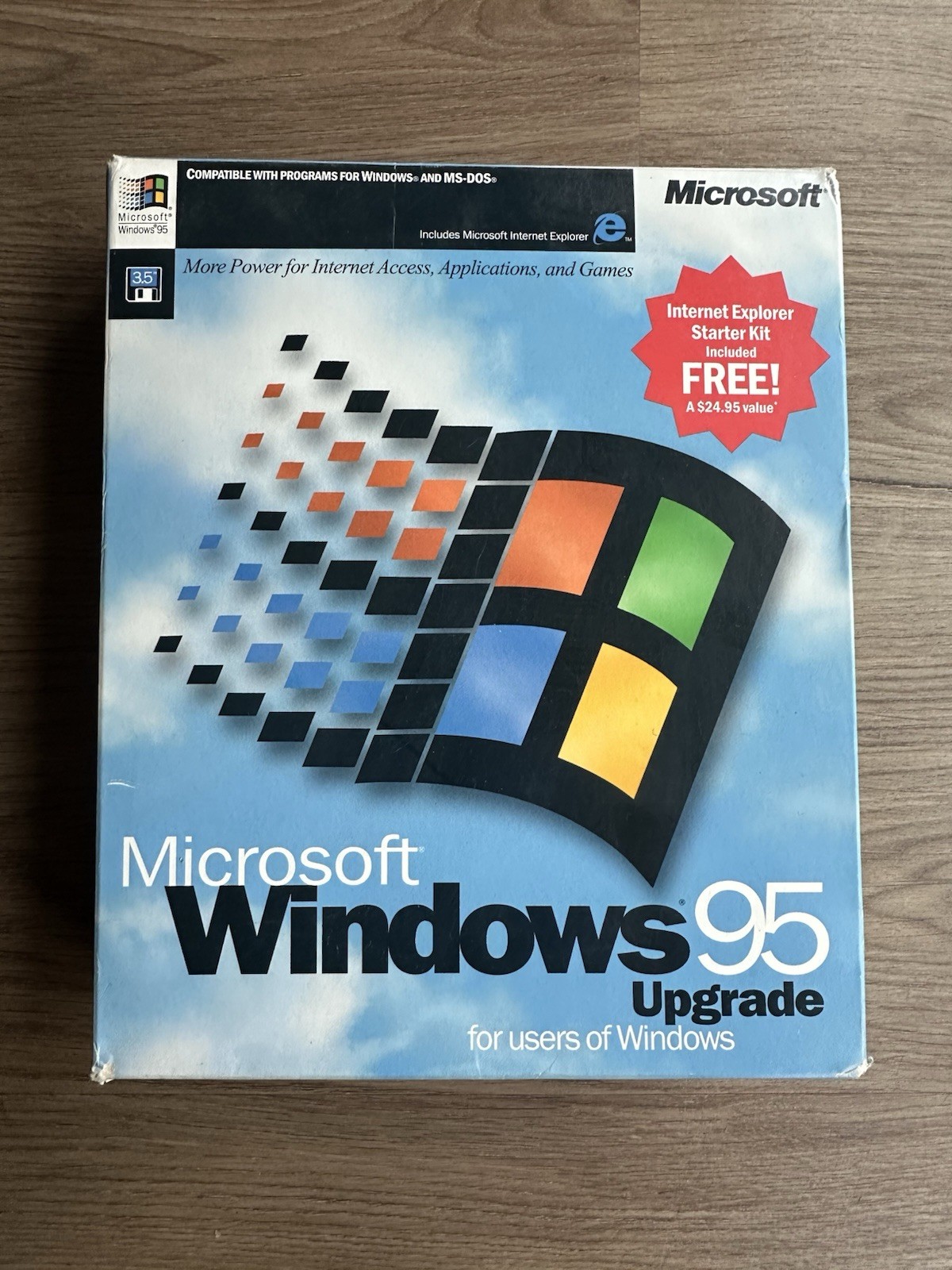 Windows 95 Upgrade version for Windows MS-DOS RARE