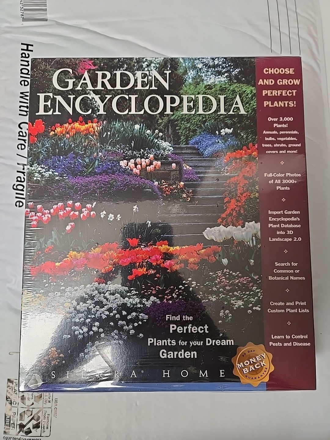 Garden Encyclopedia~Windows 95~Botany~Hobby Gardening~SEALED