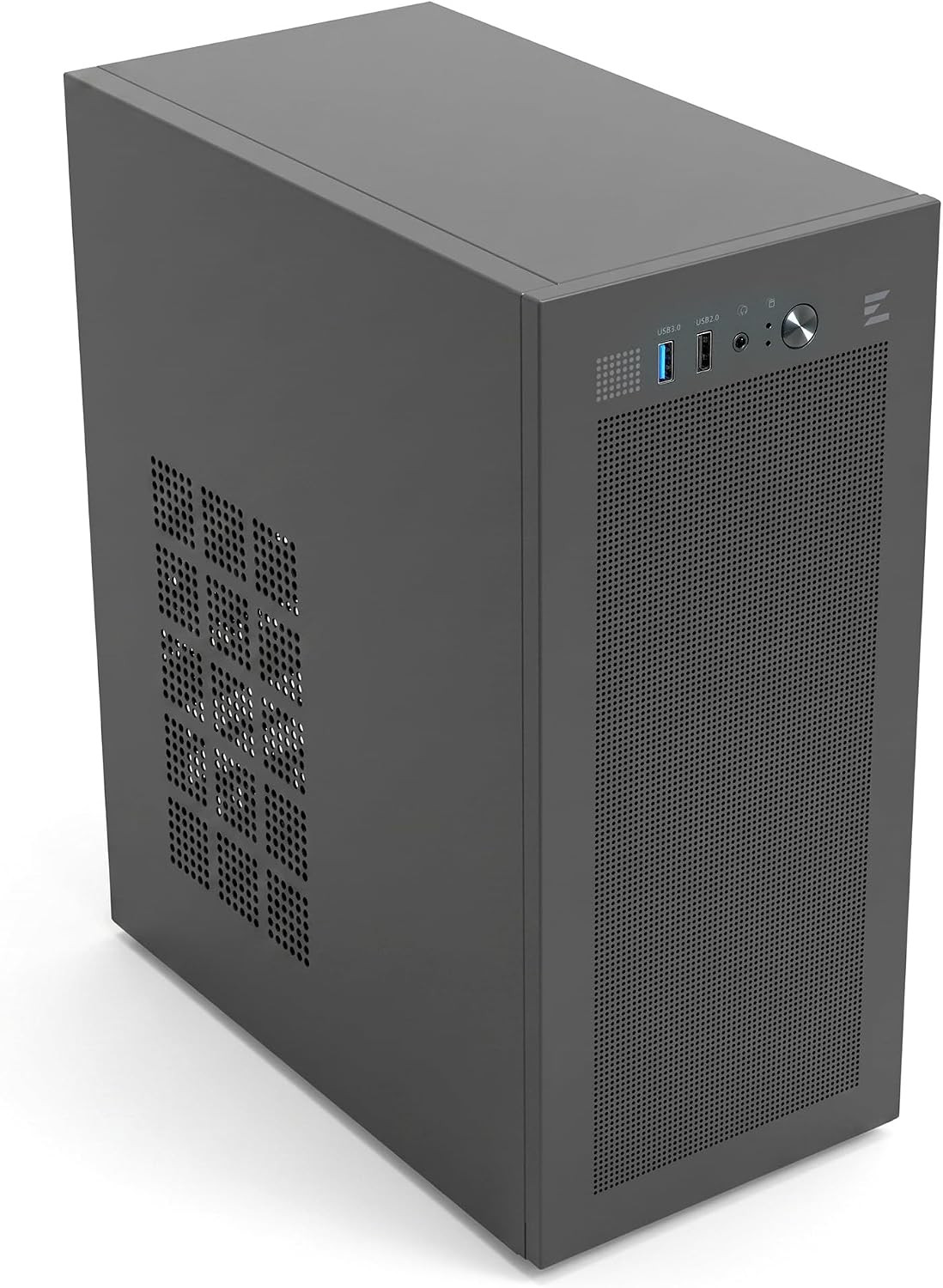 CUBIX Compact Micro-Atx MATX Mini ITX PC Case with 80Mm Fan, Black