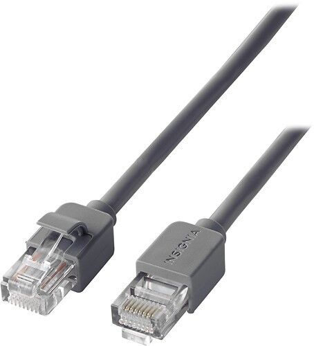 Insignia - 6\' Cat-5e Network Cable, Gray, New in box, , NS-PNW5506