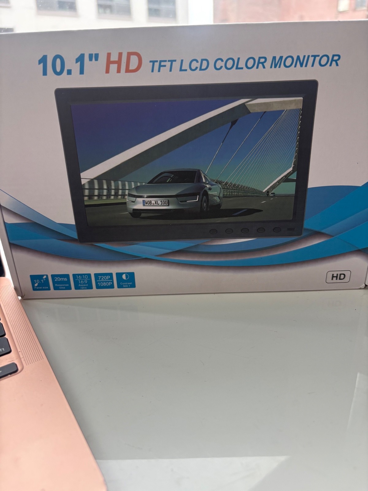 10.1” HD  TFT LCD Color Monitor