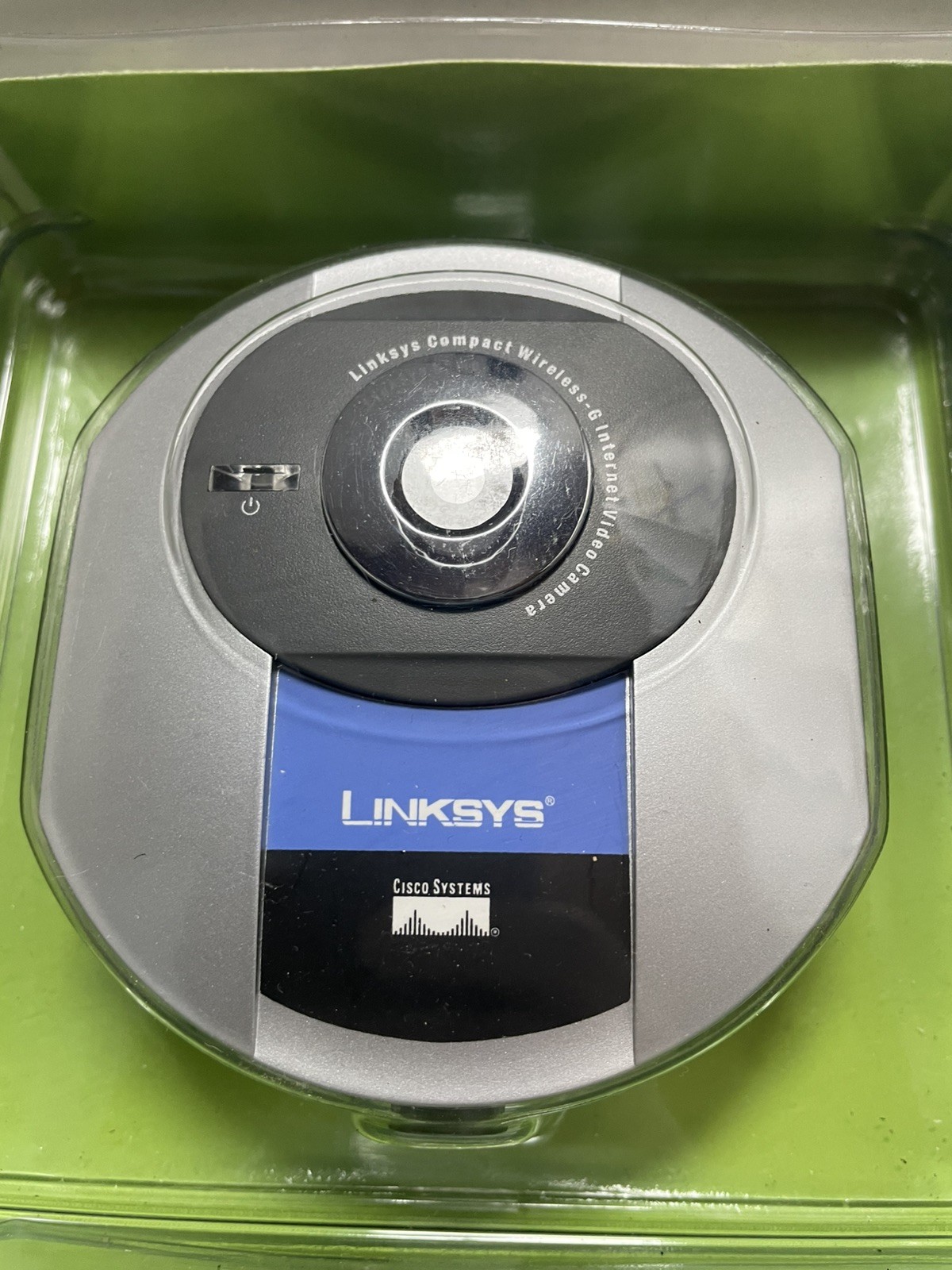 NEW Linksys Compact Wireless-G Internet Video Camera Model WVC54GC open box