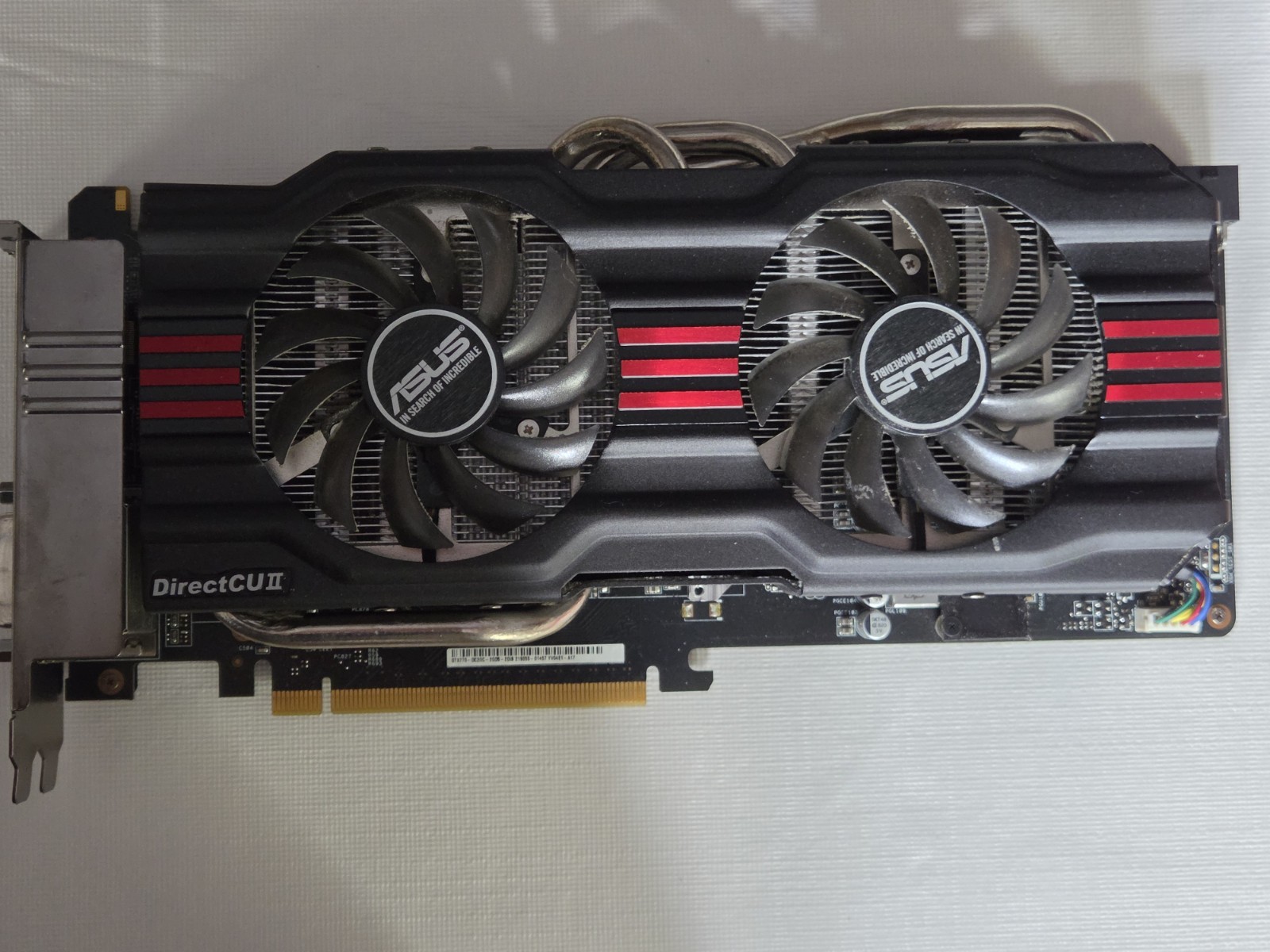 ASUS GeForce GTX 770 DirectCU II OC 2GB GDDR5 PCIe x16 DVI/HDMI/DP