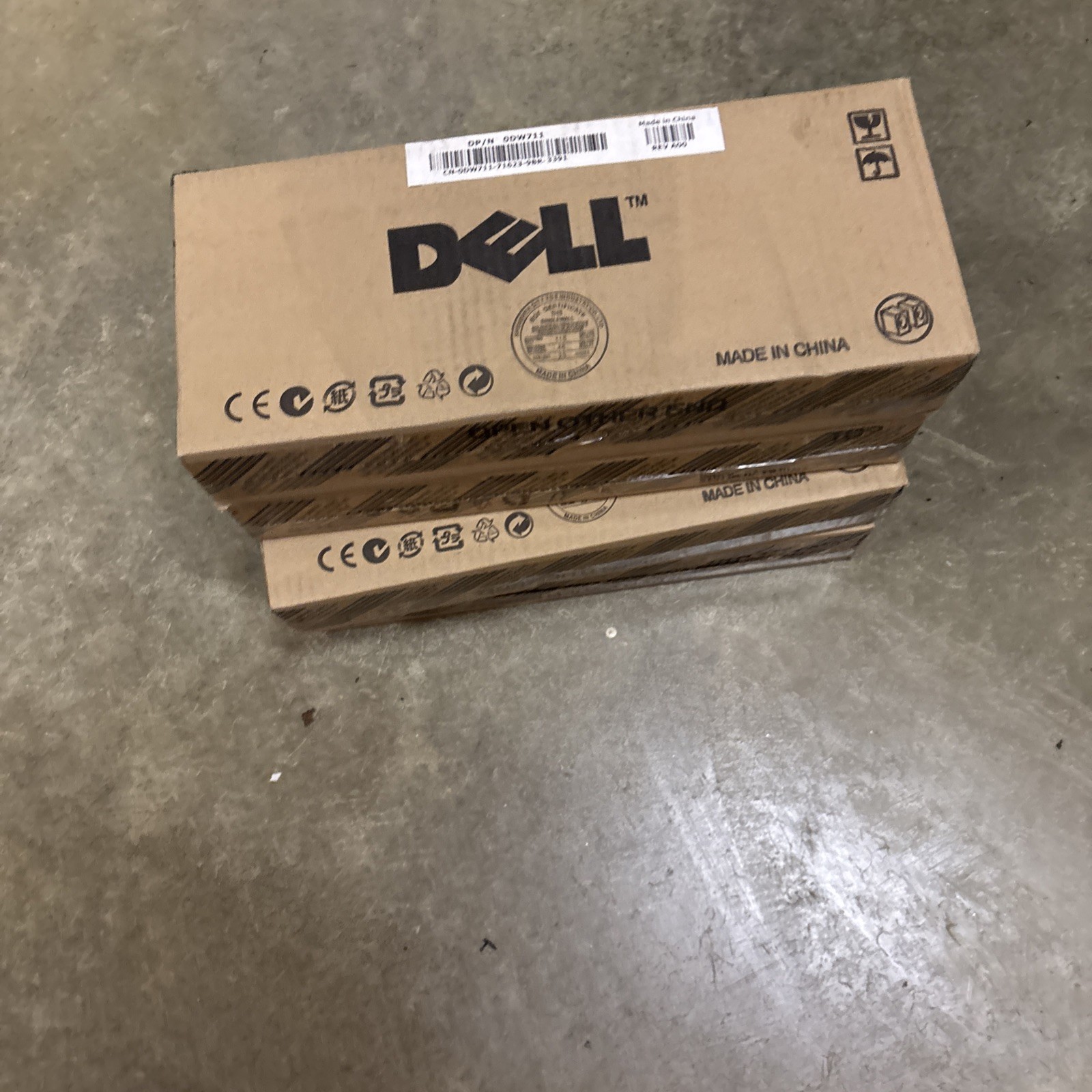Dell 0DW711 Ultrasharp 10W Multimedia Stereo Soundbar LCD Speaker LOT OF FOUR