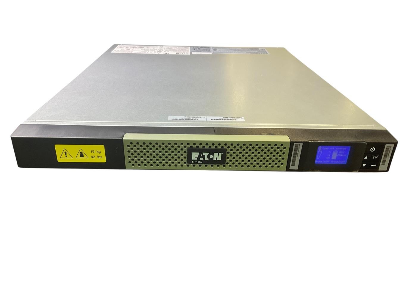 NEW Eaton 5P1550GR 1550VA UPS Battery Backup 1U Rack 240V - 078-000-122-01