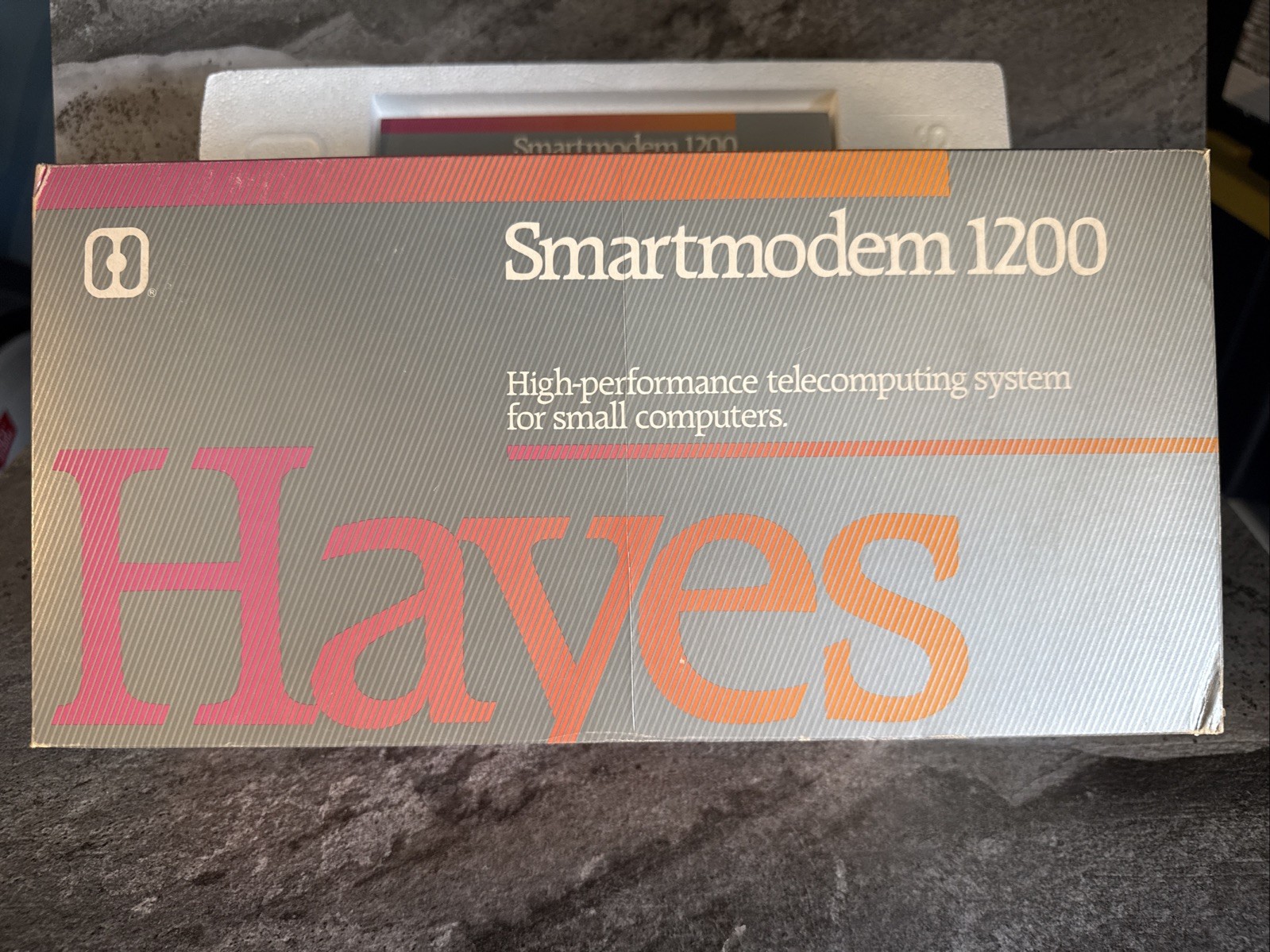 Hayes Smartmodem 1200 A Telecomputing Component vintage Untested