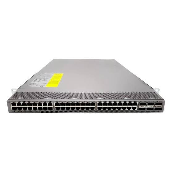 Cisco N9K-C93108TC-EX NEXUS 9300 48-PORT 10G BASE-T, 6P 100G QSFP28 Switch