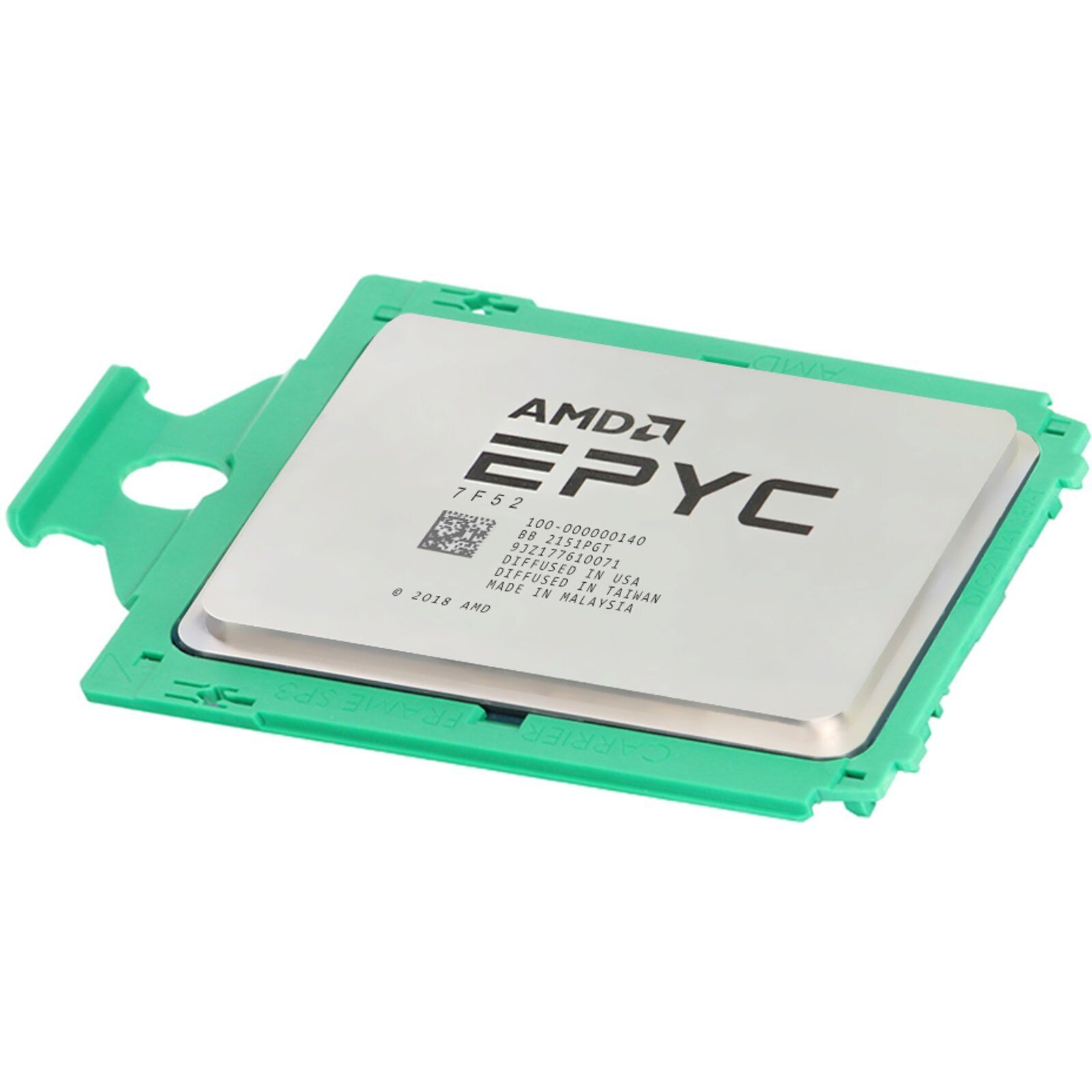 AMD EPYC 7F52 16C 3.5GHz 256M DDR4-3200 240W (Unlocked) (100-000000140-AMD-OSTK)