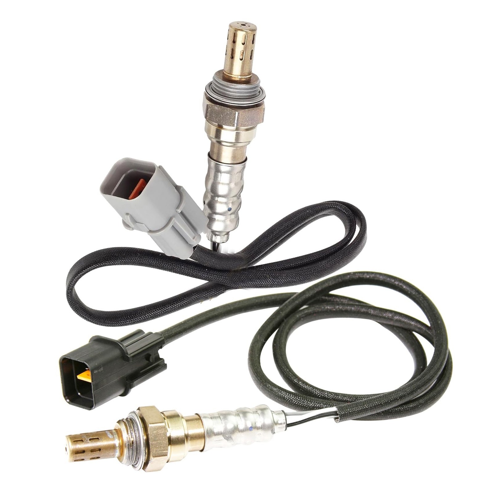 Dropwater 1 Pair Upstream and Downstream Oxygen Sensor Replacement for Mitsub...