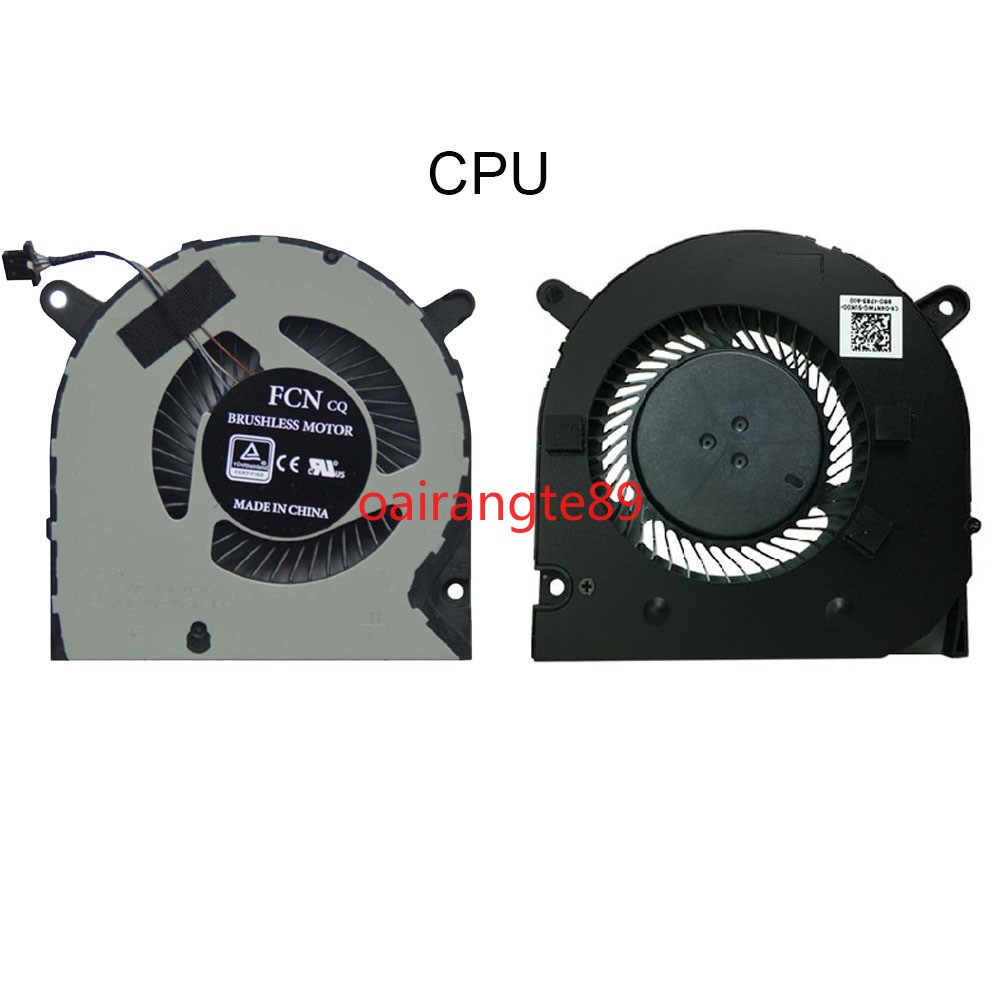 For Dell G3 3590 G3-3590 0160GM 160GM 04NYWG 4NYWG GPU CPU Cooling Fans