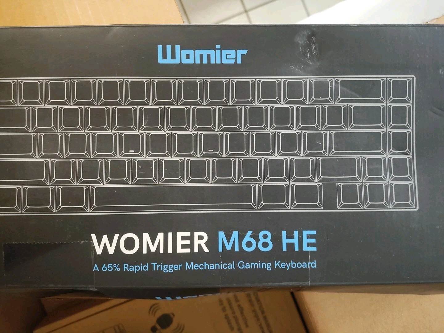 Mechanical Gaming 60 % Keyboard Womier M68 HE Ultra Rapid Trigger Hall Effect