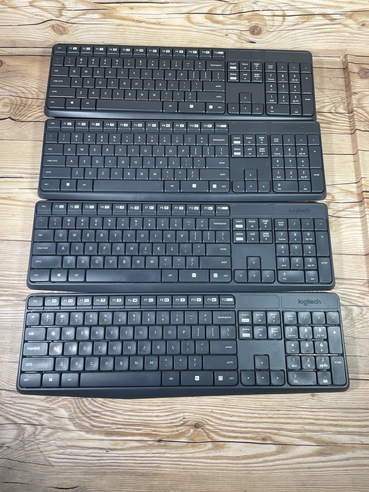 4x - Logitech K235 Wireless Keyboard - USB Receiver NOT Included - Keyboard Only