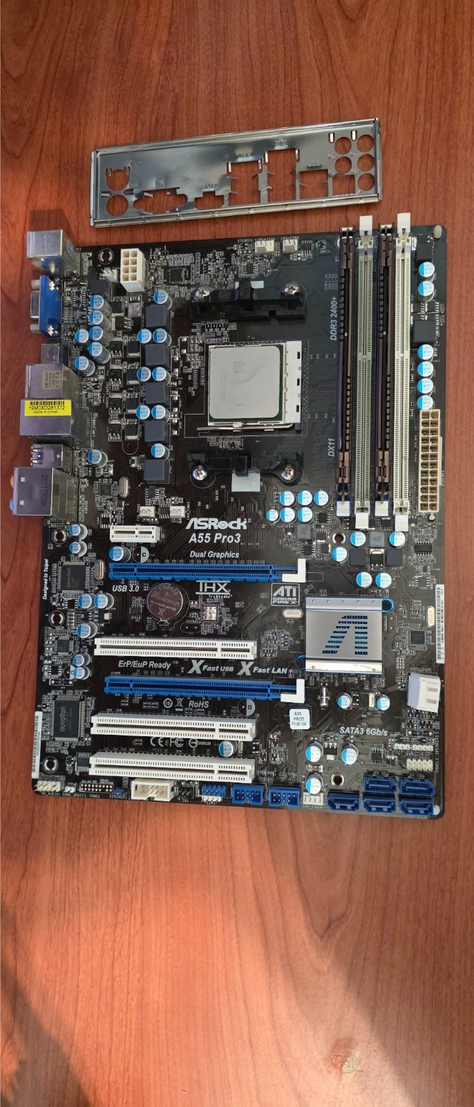 ASRock A55 Motherboard + AMD A8‑3870 APU + 8GB G.Skill Sniper RAM – Barebone Bun