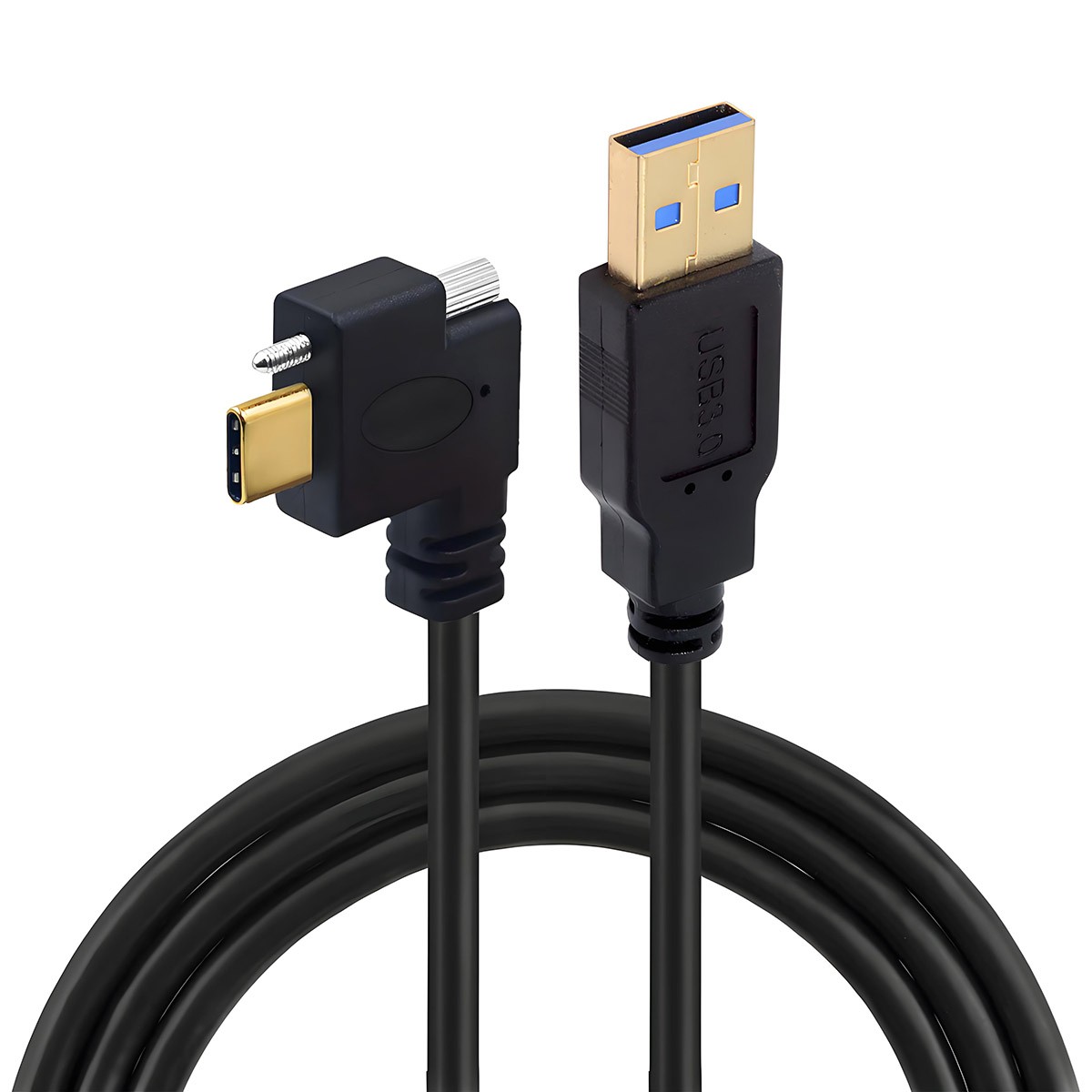 USB 3.0 to USB C 5Gbps Data Transmission and PD15W Fast Charging Extension Cable