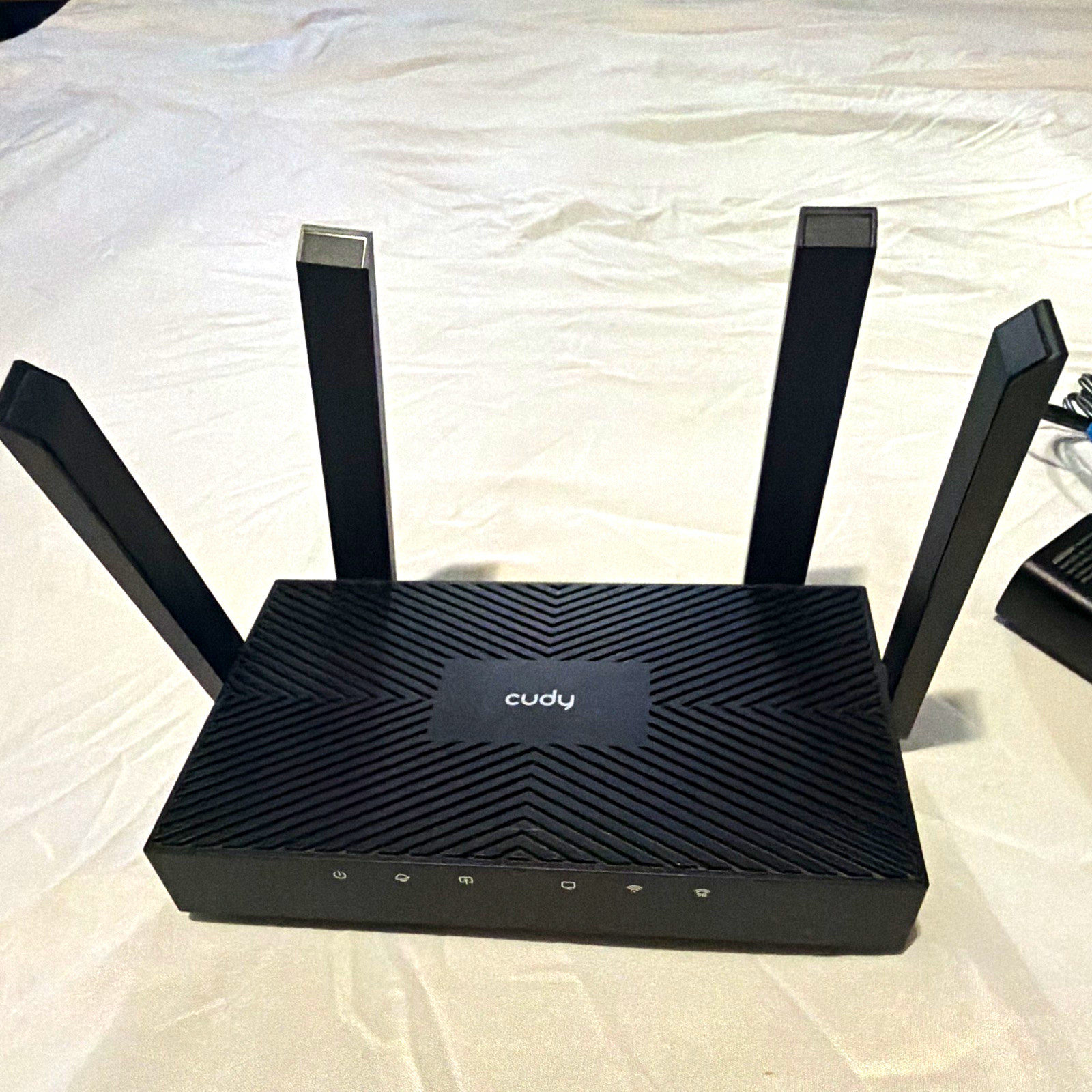 Cudy WR3000 AX3000 Wi‑Fi 6 Dual-Band Router, 4-Port Gigabit, Black