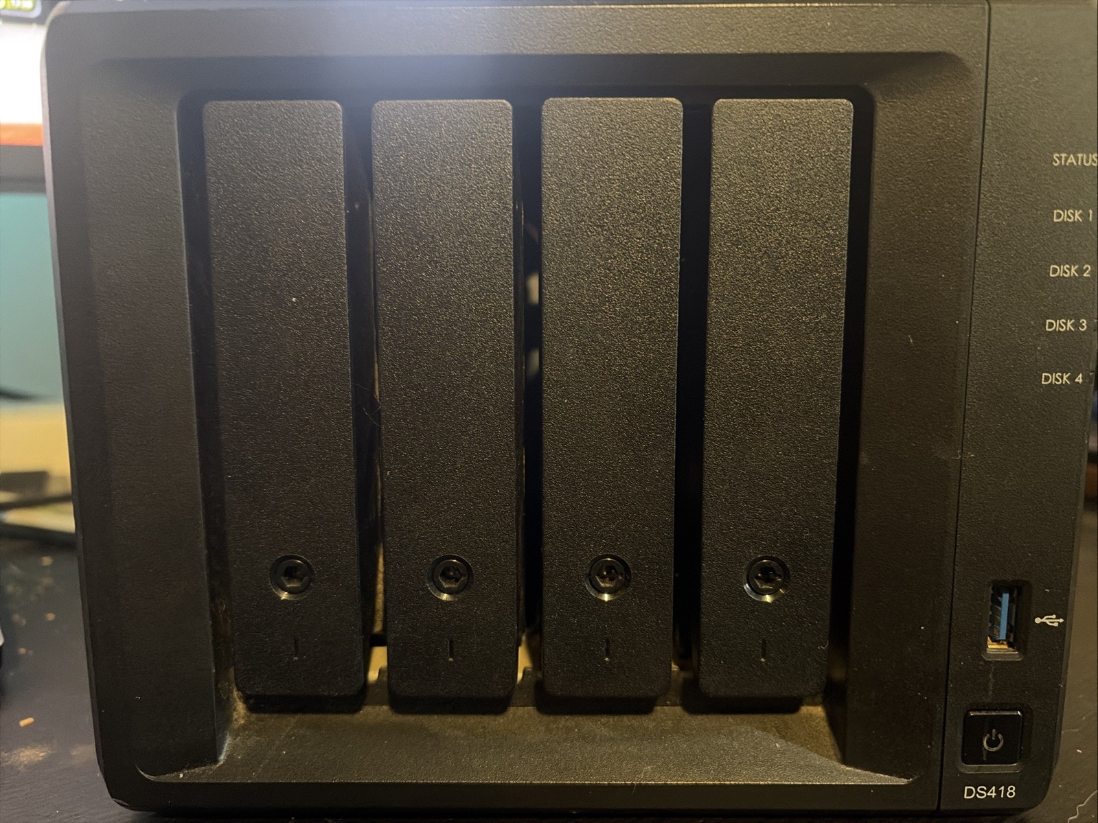Synology DiskStation DS418 4-Bay NAS Black