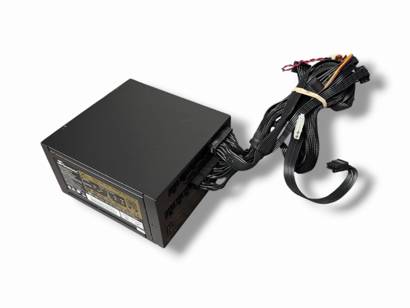Seasonic X-Series X-650 SS-650KM Active PFC F3 Power Supply - TESTED