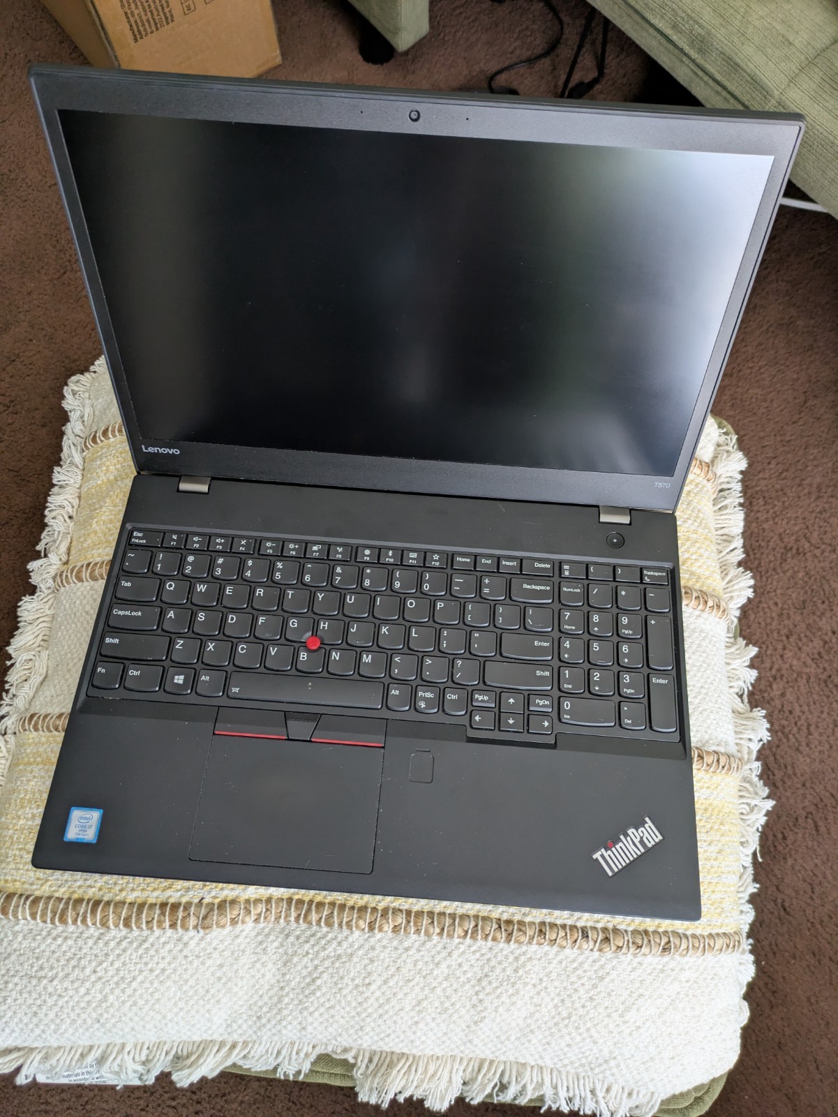 Lenovo ThinkPad T570 I7-7600U, 16GB RAM, 500GB SSD