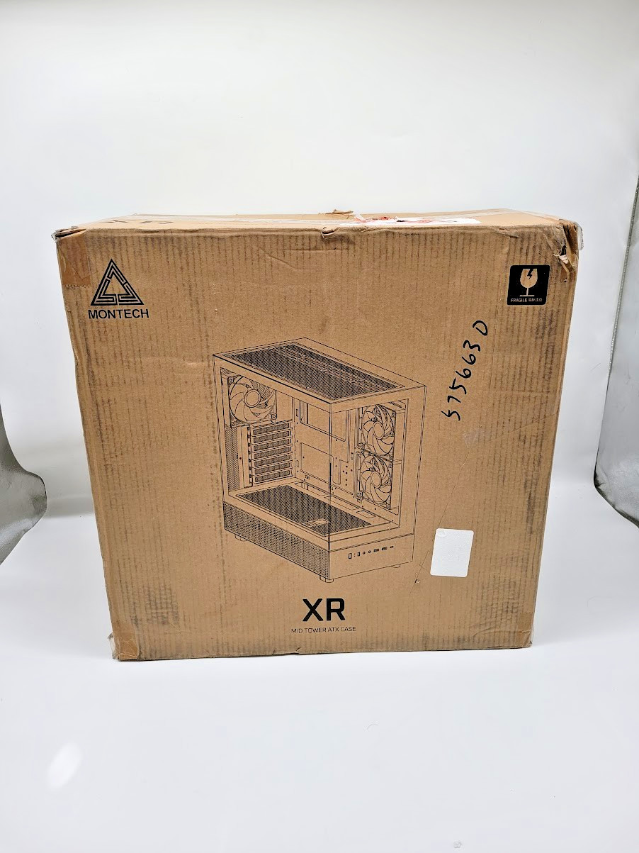 MONTECH XR Mid Tower ATX Case/no side cover