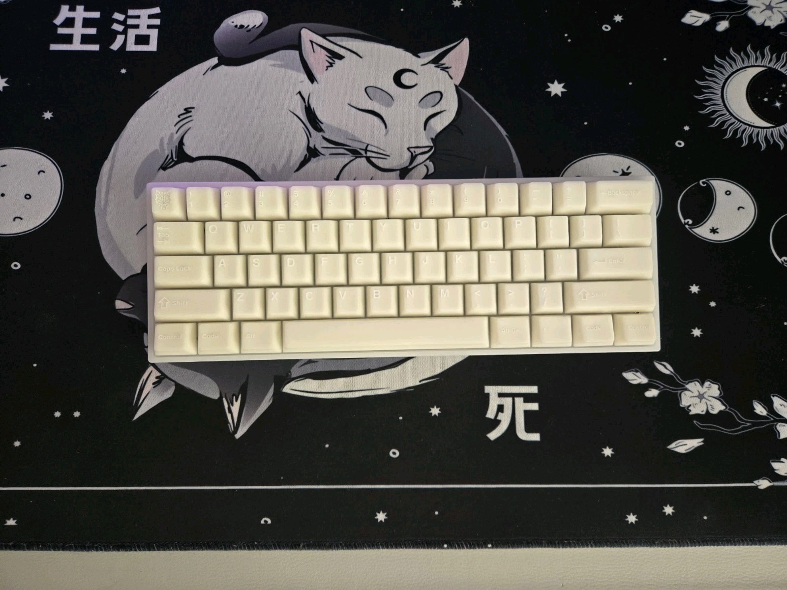 Womier WK61 Pro + Crystal Hand-Lubed Switches, Custom 60% Hot-swap Keyboard