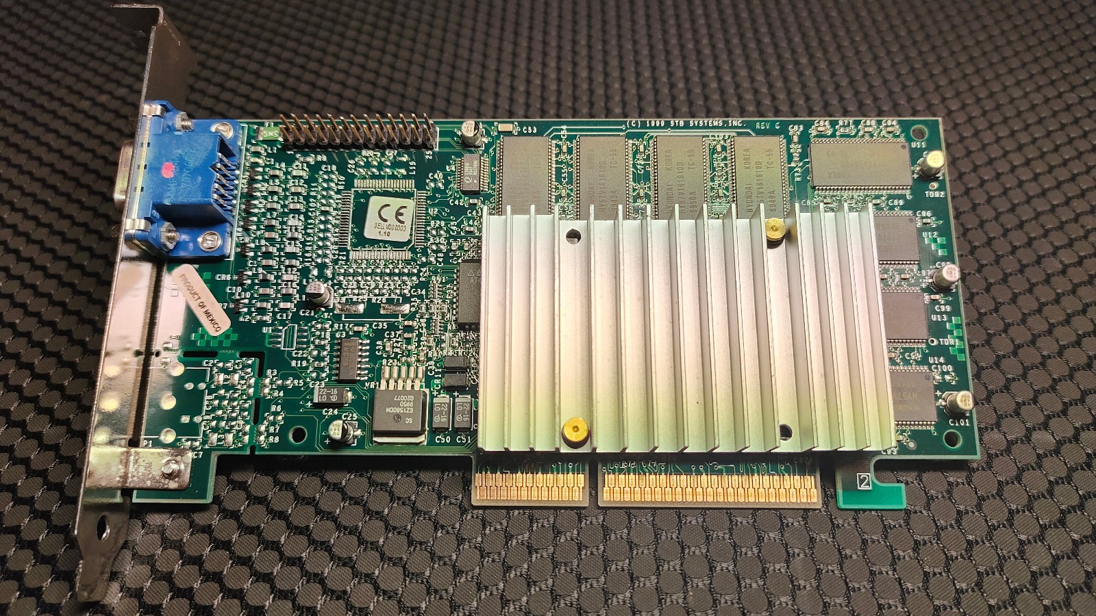 3dfx Voodoo III 3000 16MB SDRAM AGP graphics card 100% working