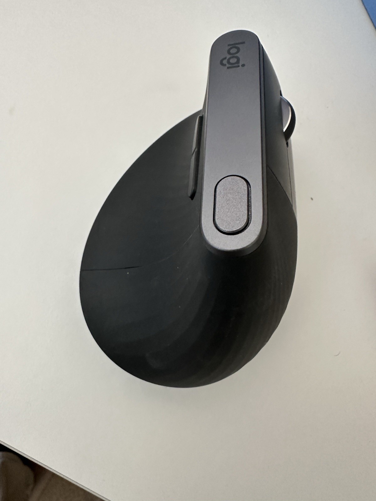 Logitech TESTED MX Vertical Advanced Ergonomic Wireless Mouse | USB NOT INCLUDED