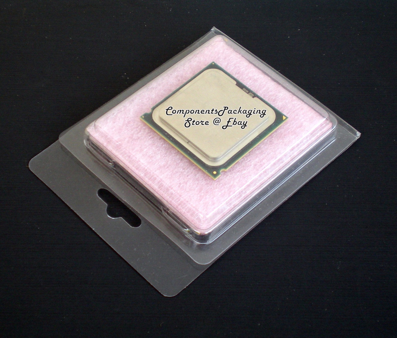 Intel AMD CPU Clam Shell Blister Pack with Anti Static Foam Pad - Qty 40 - New