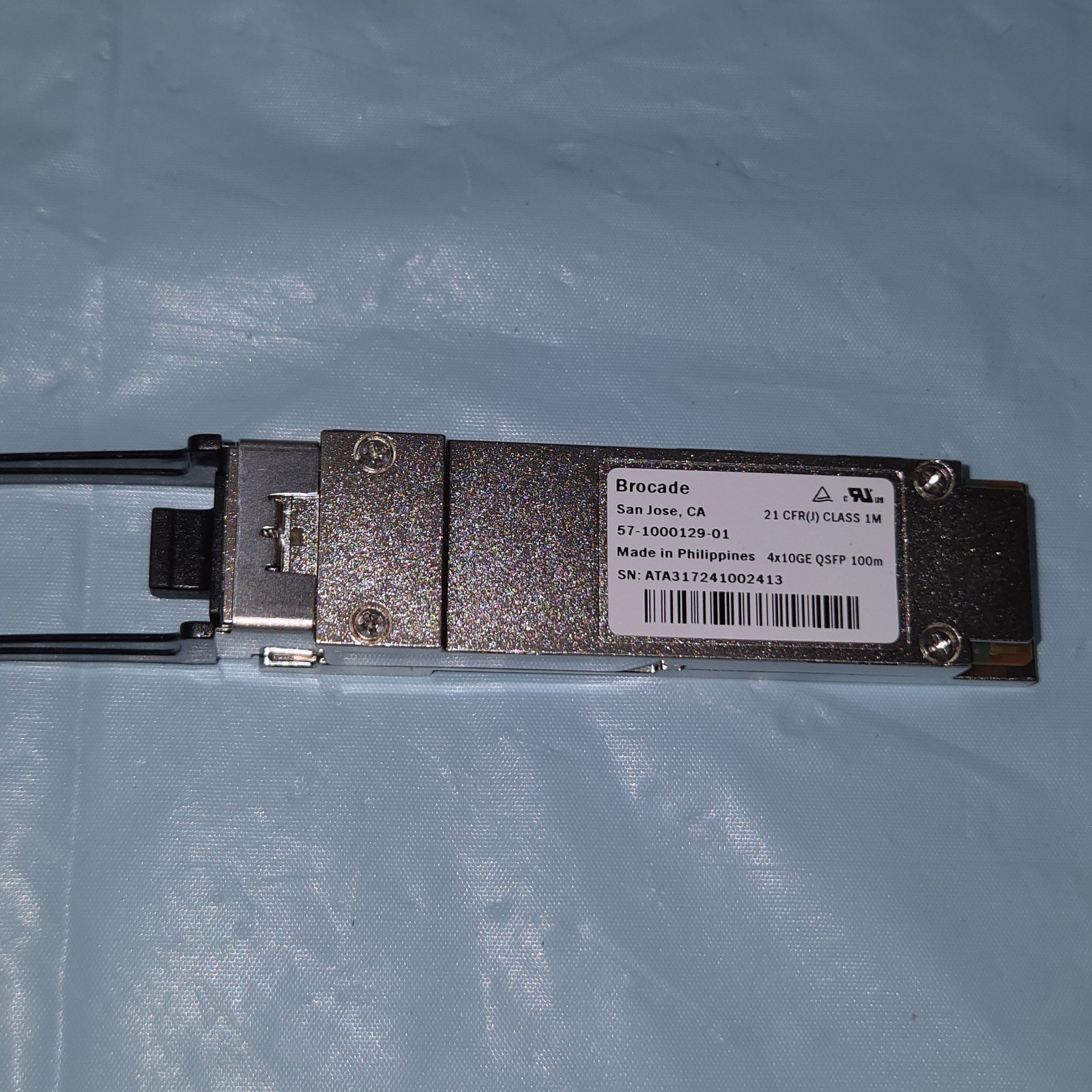 Brocade 57-1000129-01 4x10GE QSFP 100m Transceiver Module