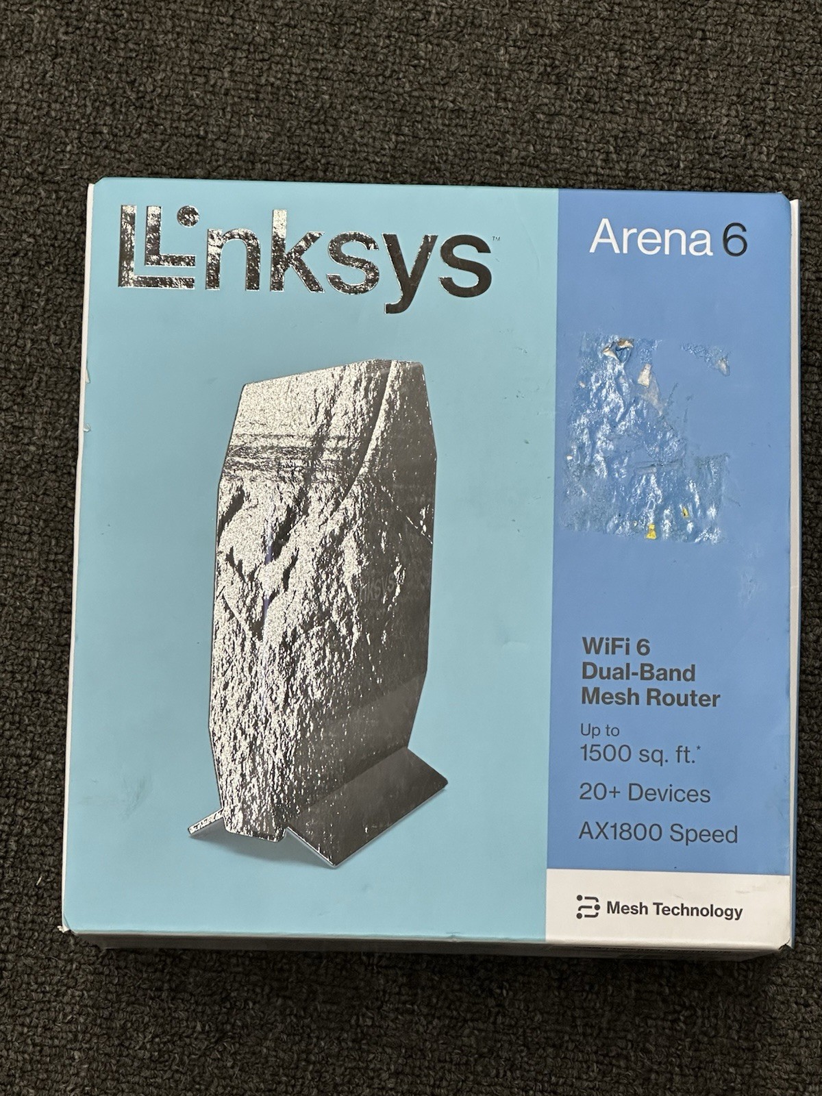 Linksys E7350 Wi-Fi Arena 6 Dual Band Mesh Router