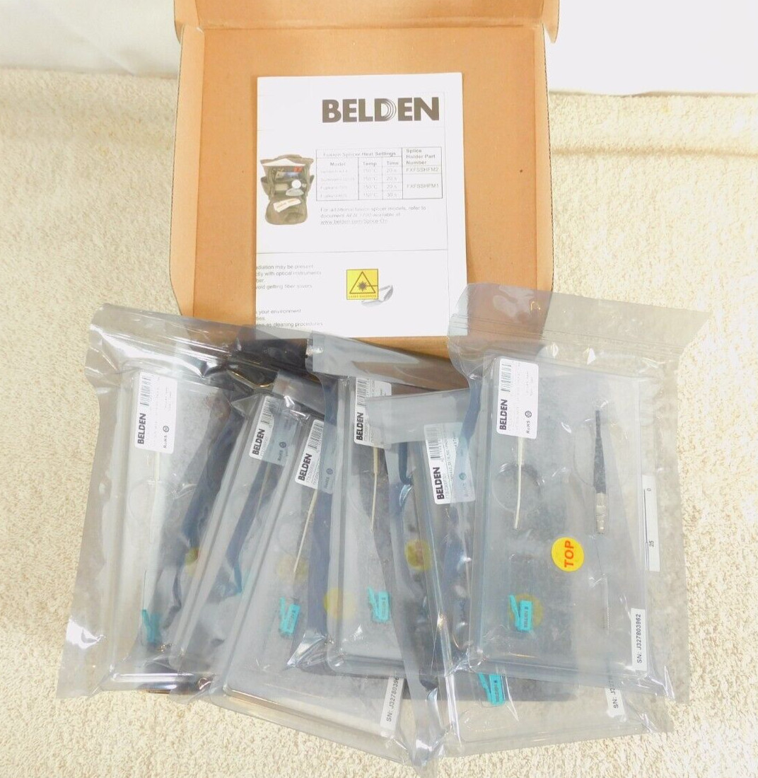 Belden FT3LC900FS01 Fx Fusion, OM3-4 LC Simplex, Tight Buffer 900 Um - BOX OF 6