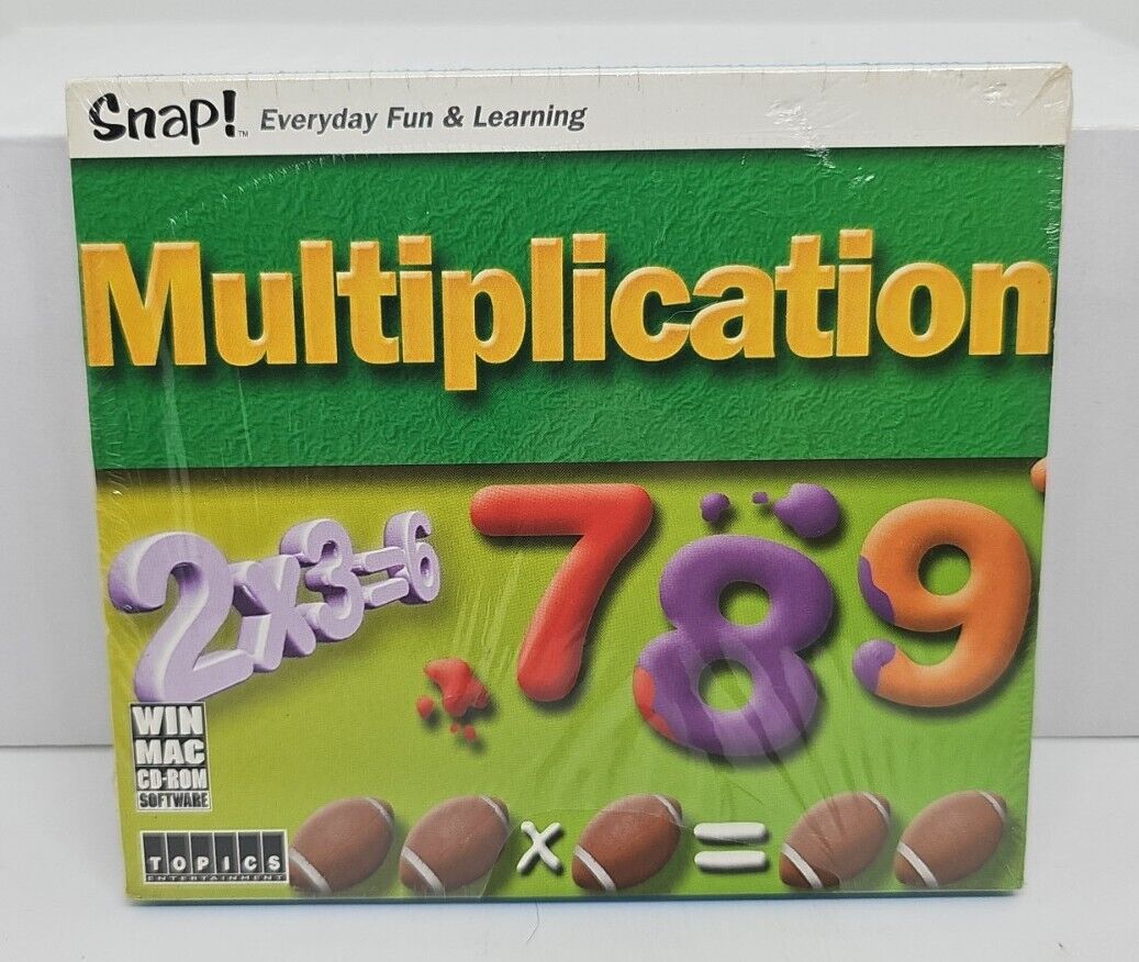 Snap Multiplication Kids Learning Teaching Game PC Mac Software  