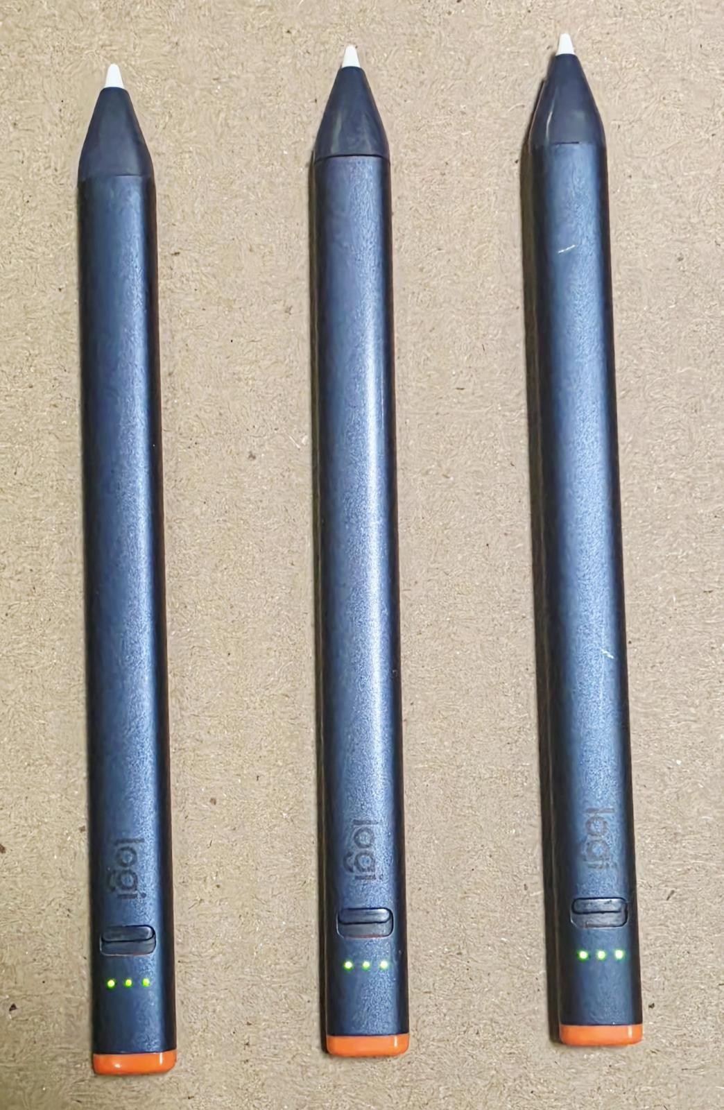 Logitech Crayon USB-C Digital Pencil for Apple iPad LOT OF 3 914-000078