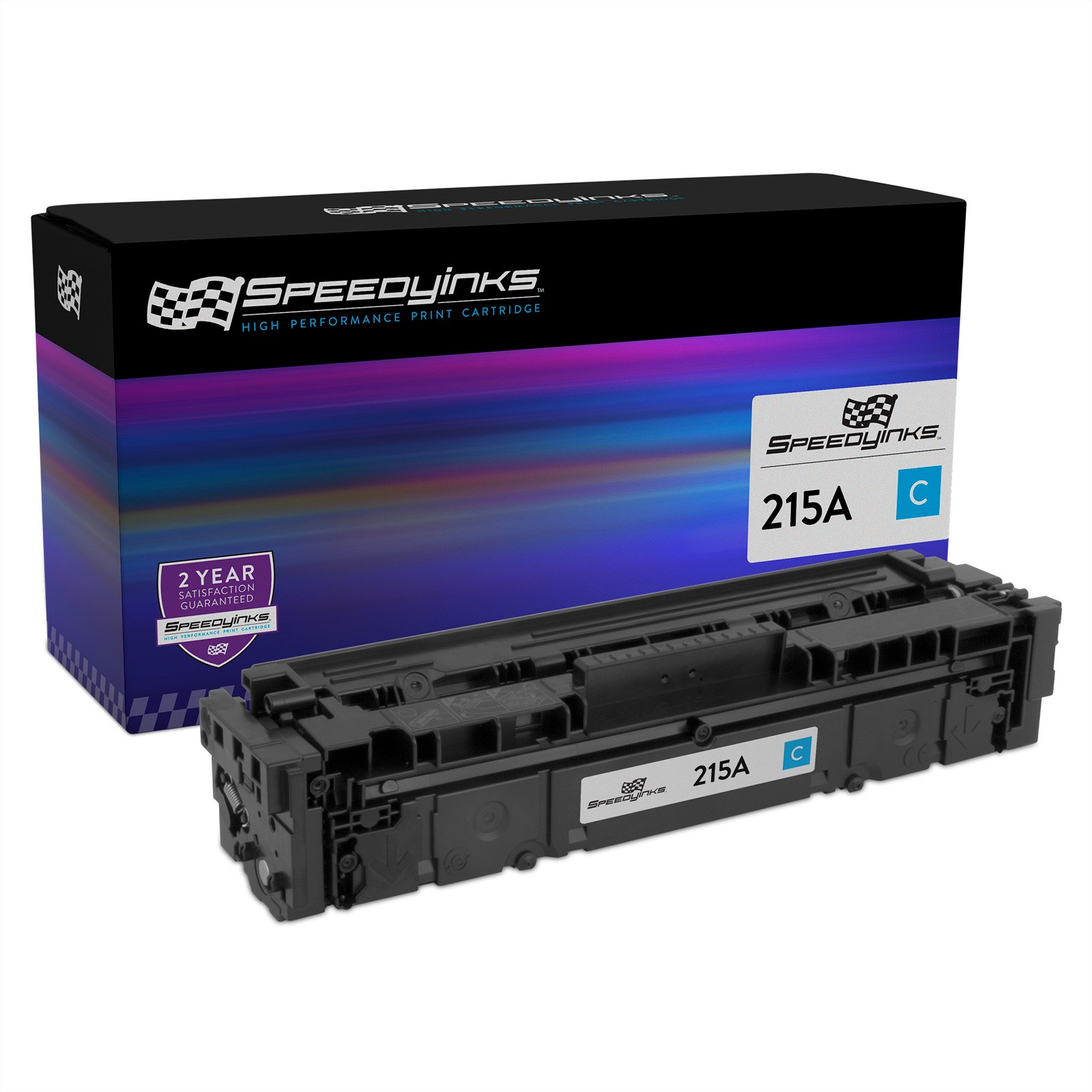 Speedy Replacement for HP 215A W2311A Cyan Toner With Chip MFP M183fw, M182nw