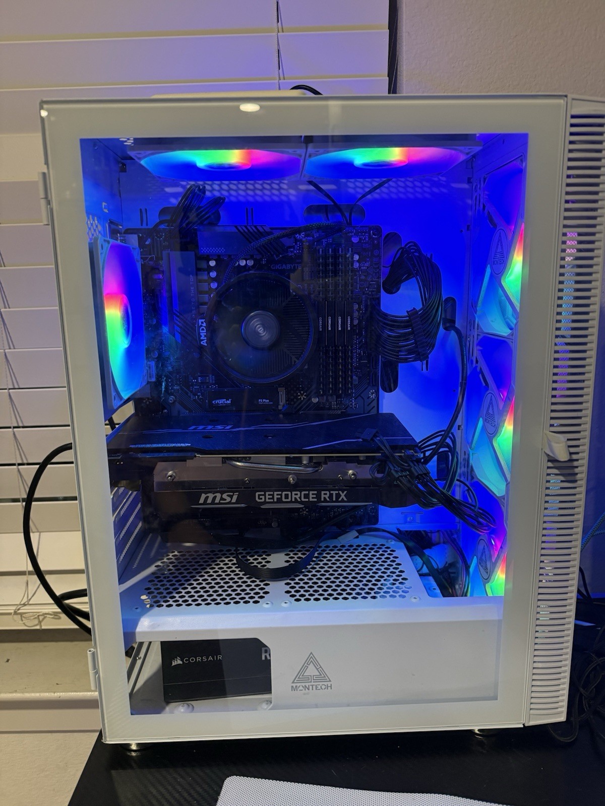 Custom Gaming PC| RTX 2080 Super(8gb) |Ryzen 5 5500|32GB RAM|1TB NVMe SSD| WiFi