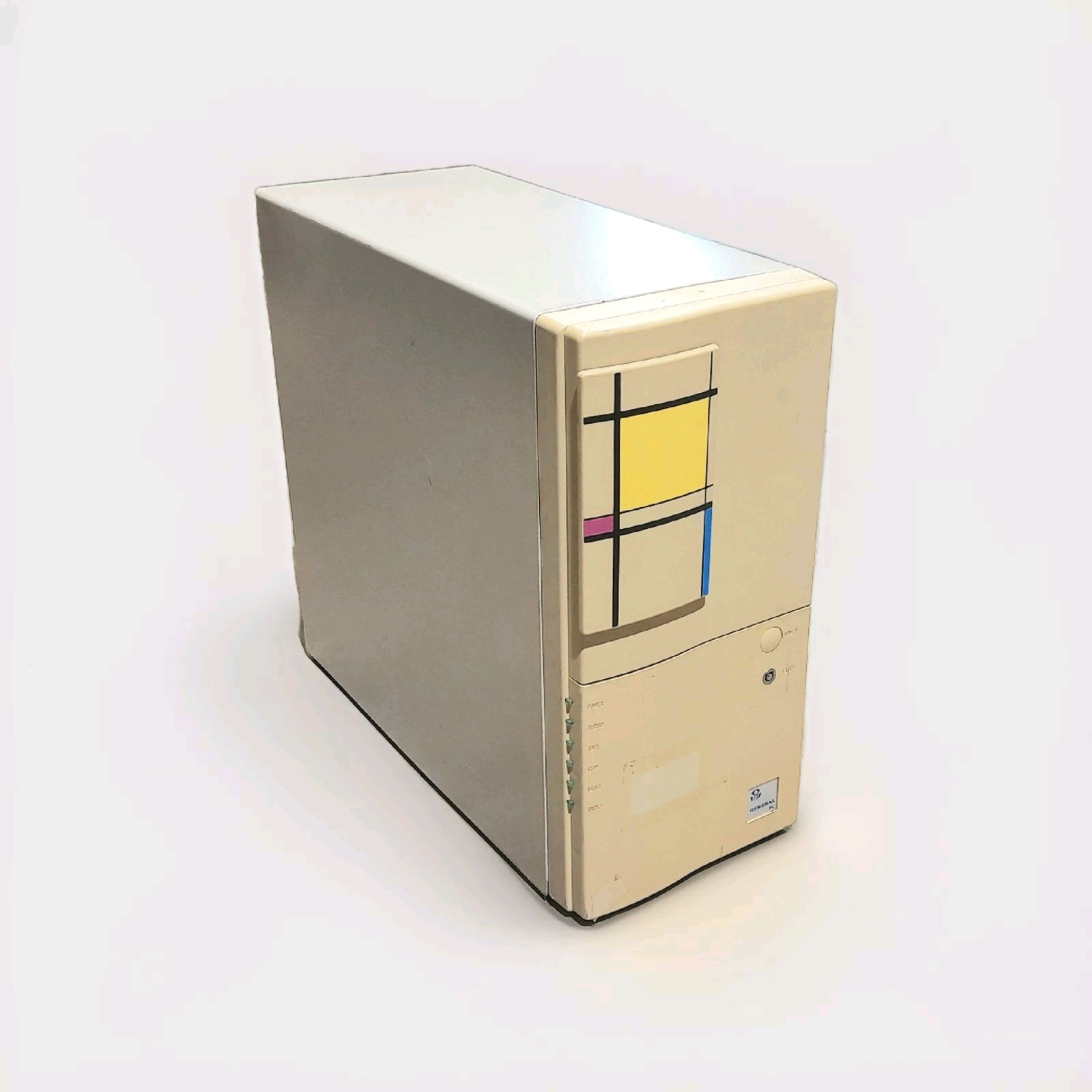 Baby-AT Tower PC Case 486 Pentium Era Case Vintage Beige Enclosure