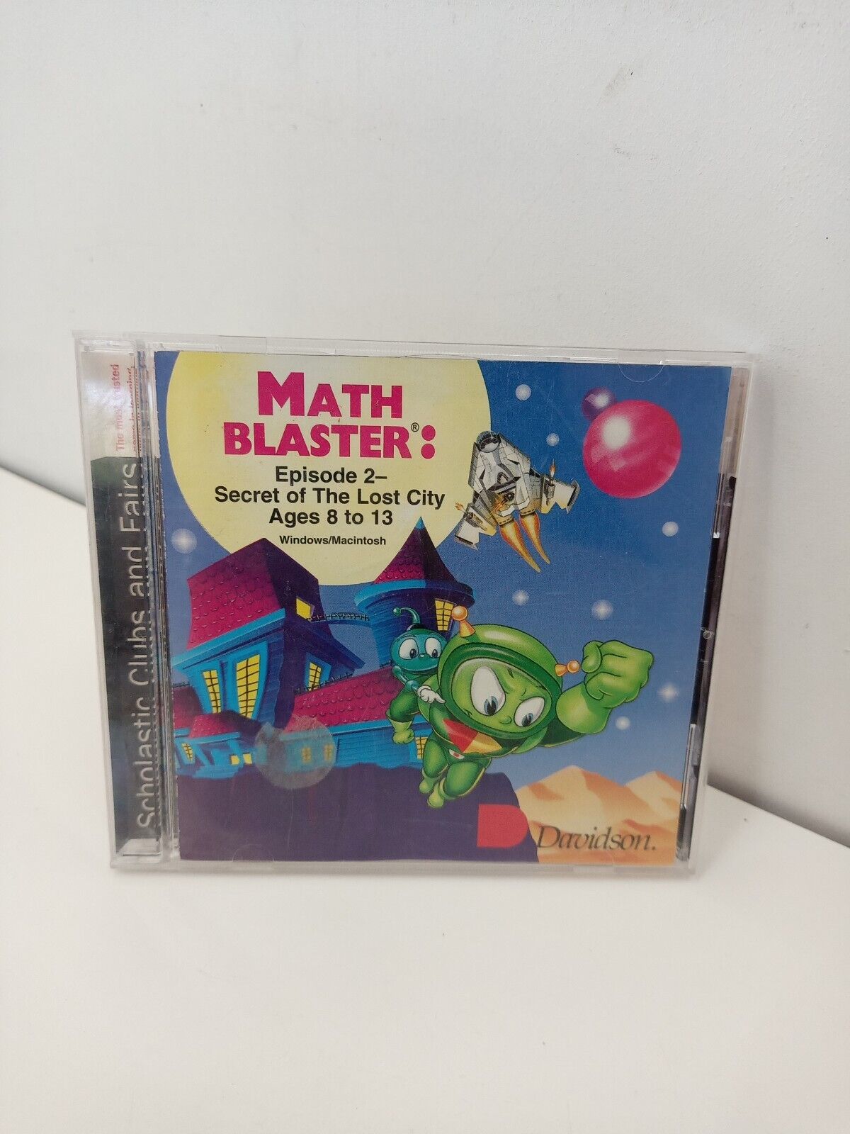 Math Blaster Ages 8-13 Educational PC CD-ROM Episode 2 Secret Of The Lost City