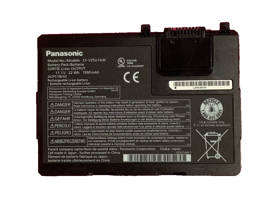 OEM 22Wh 11.1V Laptop Battery For Panasonic Toughbook CF-33 Series CF-VZSU1AW US