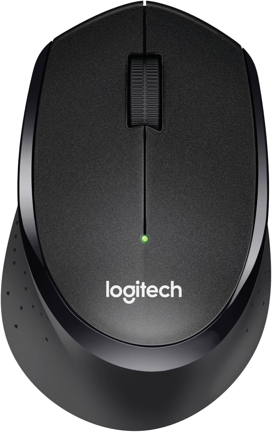 Logitech M330 SILENT PLUS Wireless Mouse, 2.4GHz with USB Nano Receiver - Black