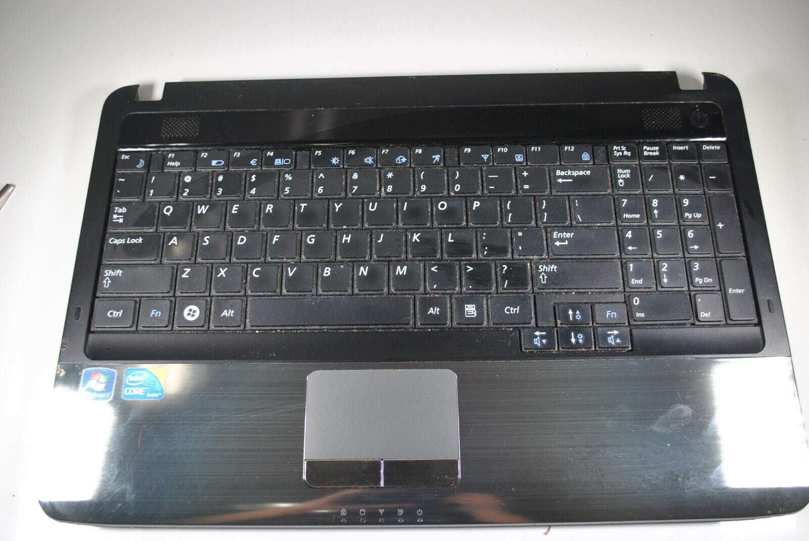 Samsung R540 NP-R540-JA0US BA75-02564B Complete Palmrest Keyboard Assembly