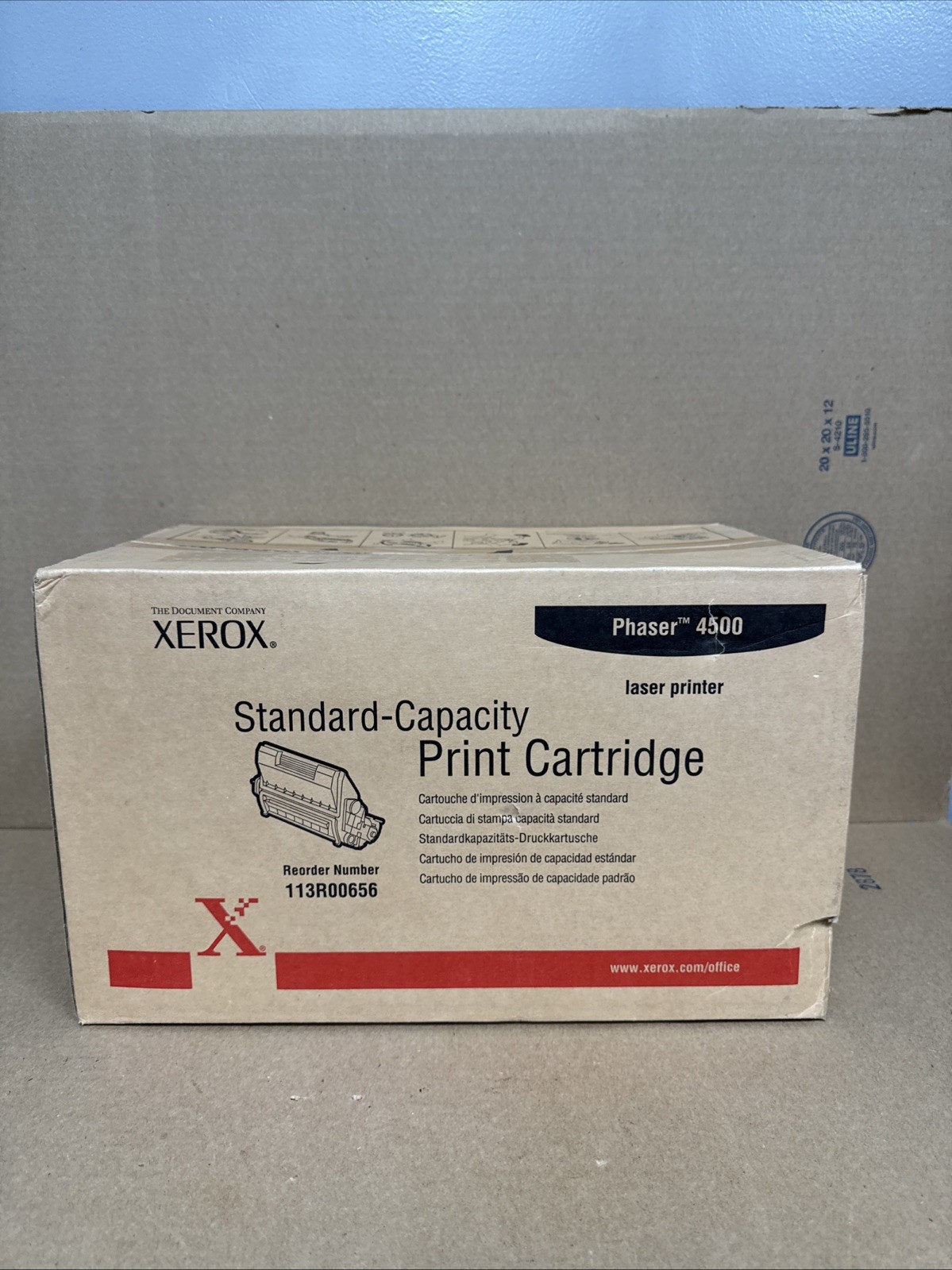 Genuine XEROX Phaser  4500 St Capacity Print Cartridge 113R00656 / New(36E)