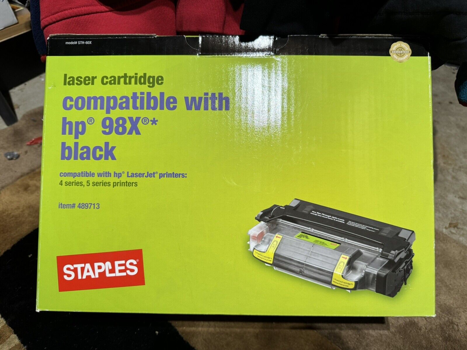 Laser Cartridge Compatible With HP 98X - Black 