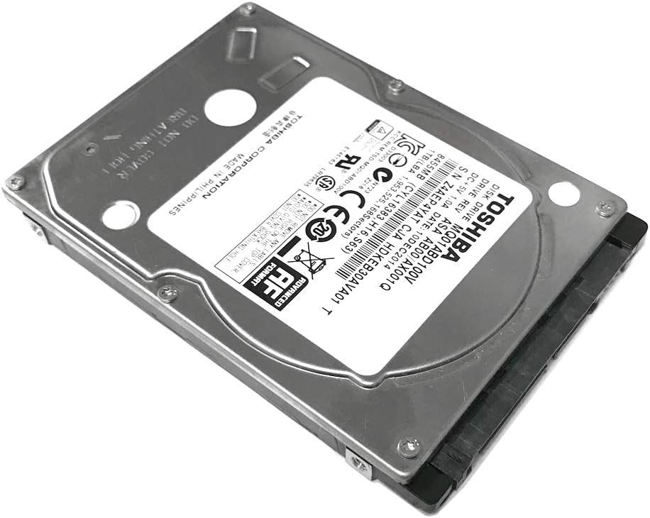 Lightweight 1TB Portable Hard Drive - 5400RPM, Ideal for Video Editing