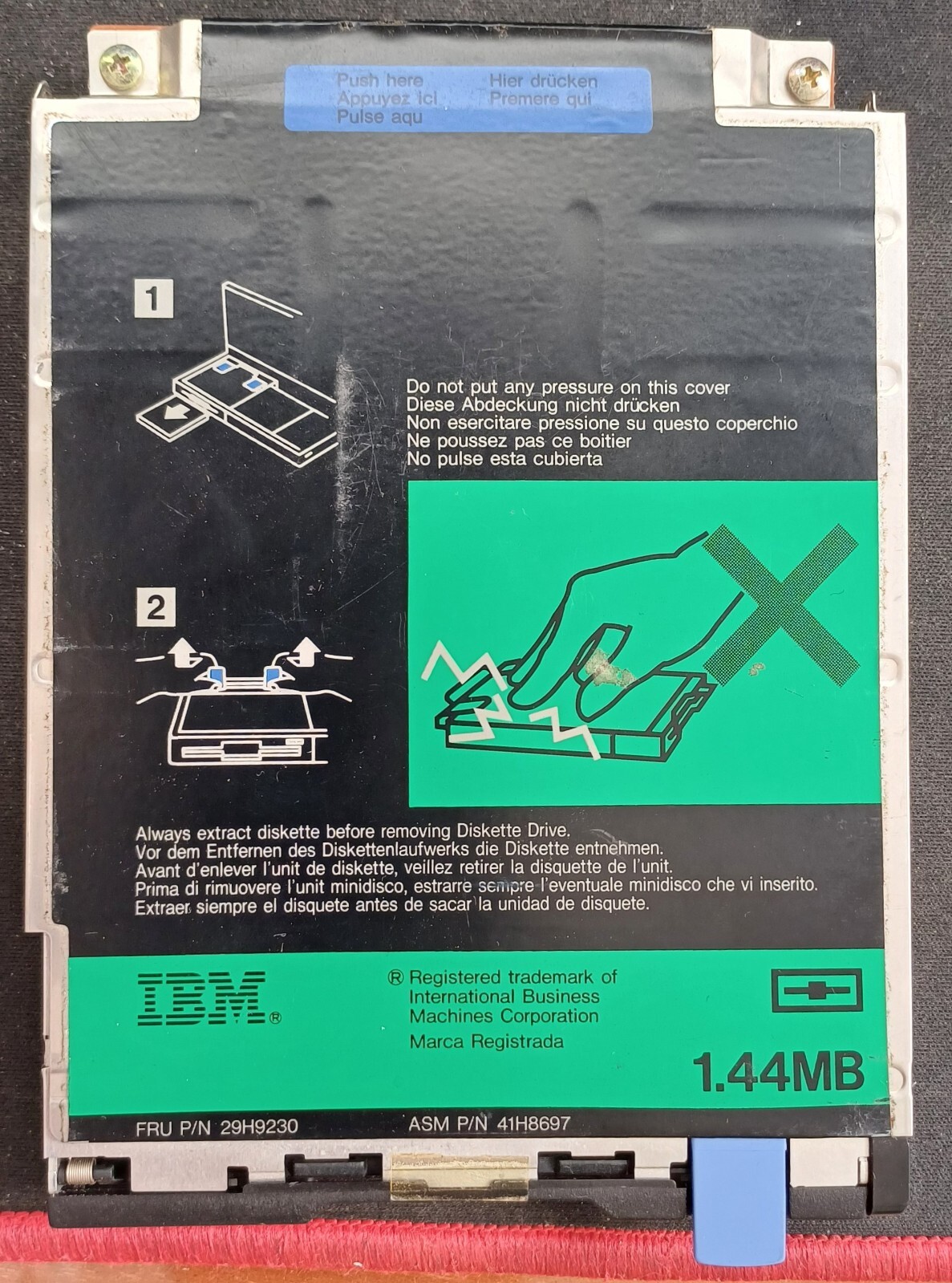 IBM Floppy Drive - FRU P/N 29H9230 Used Sony MPF720-2