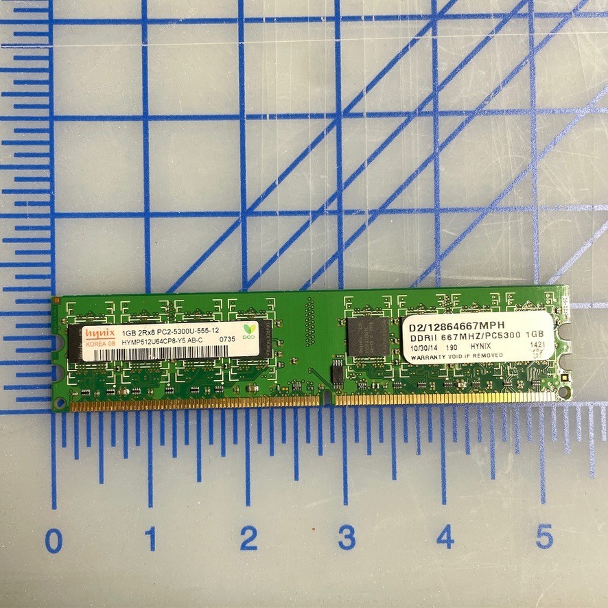 hynix Korea 08 DDR DDR2 512MB 1GB Desktop DIMM Memory Hynix Unifosa