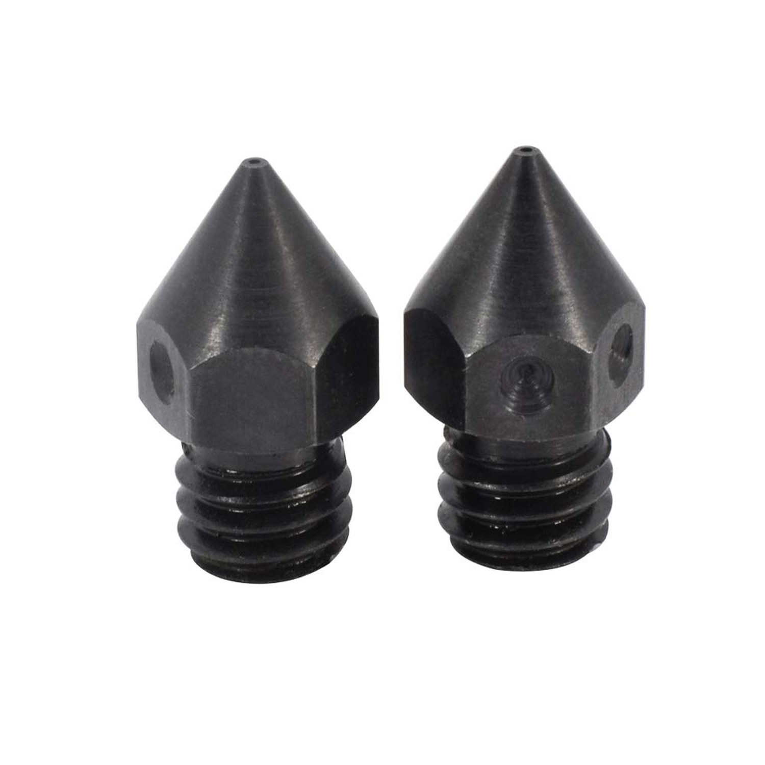 2pcs High Temperature Sharp Hardened Tool Steel MK8 Nozzle 0.6mm Compatible w...