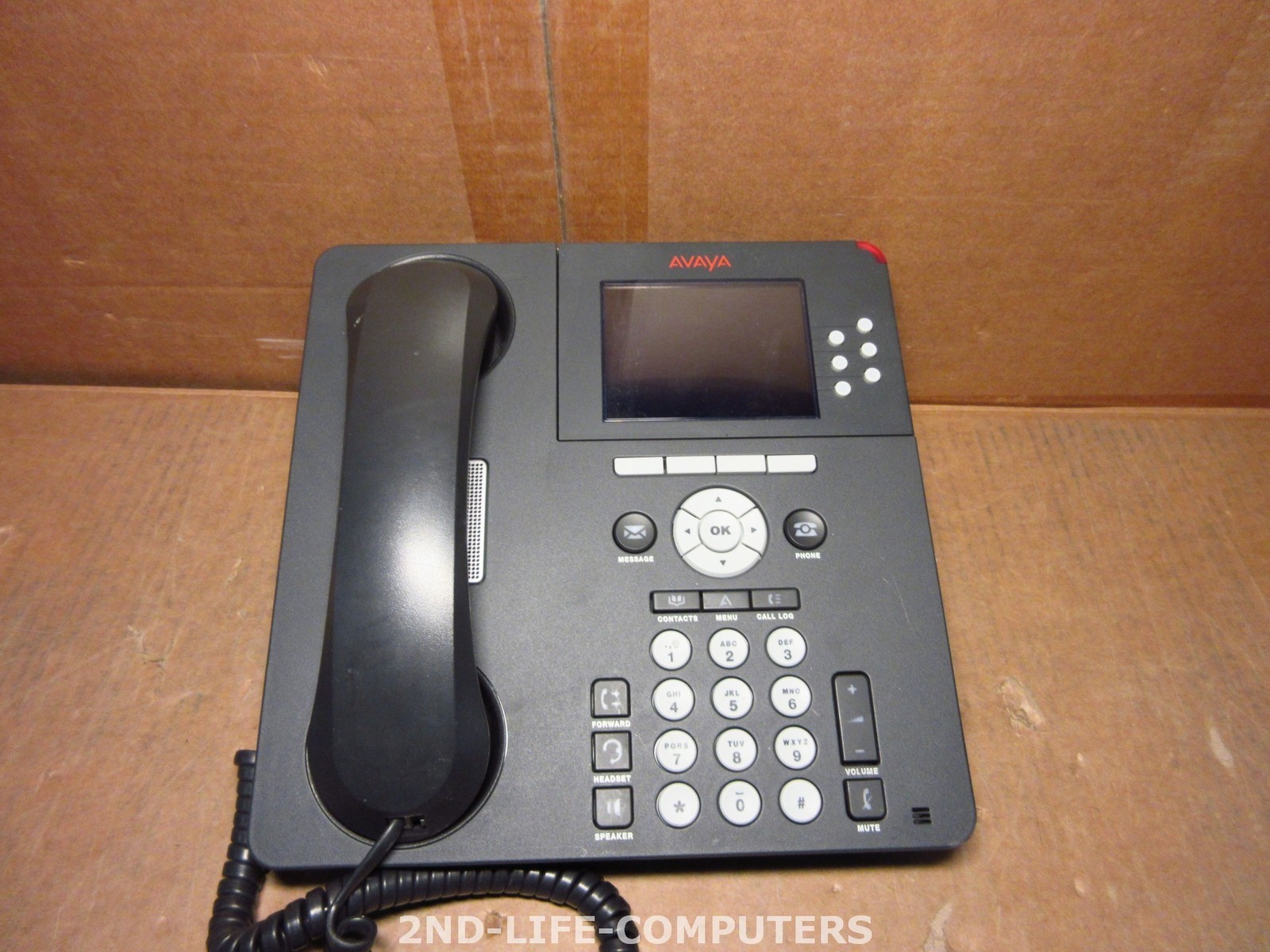Avaya 9640G LCD Display VOIP Telephone Phone Voice over IP Business INCL HANDSET