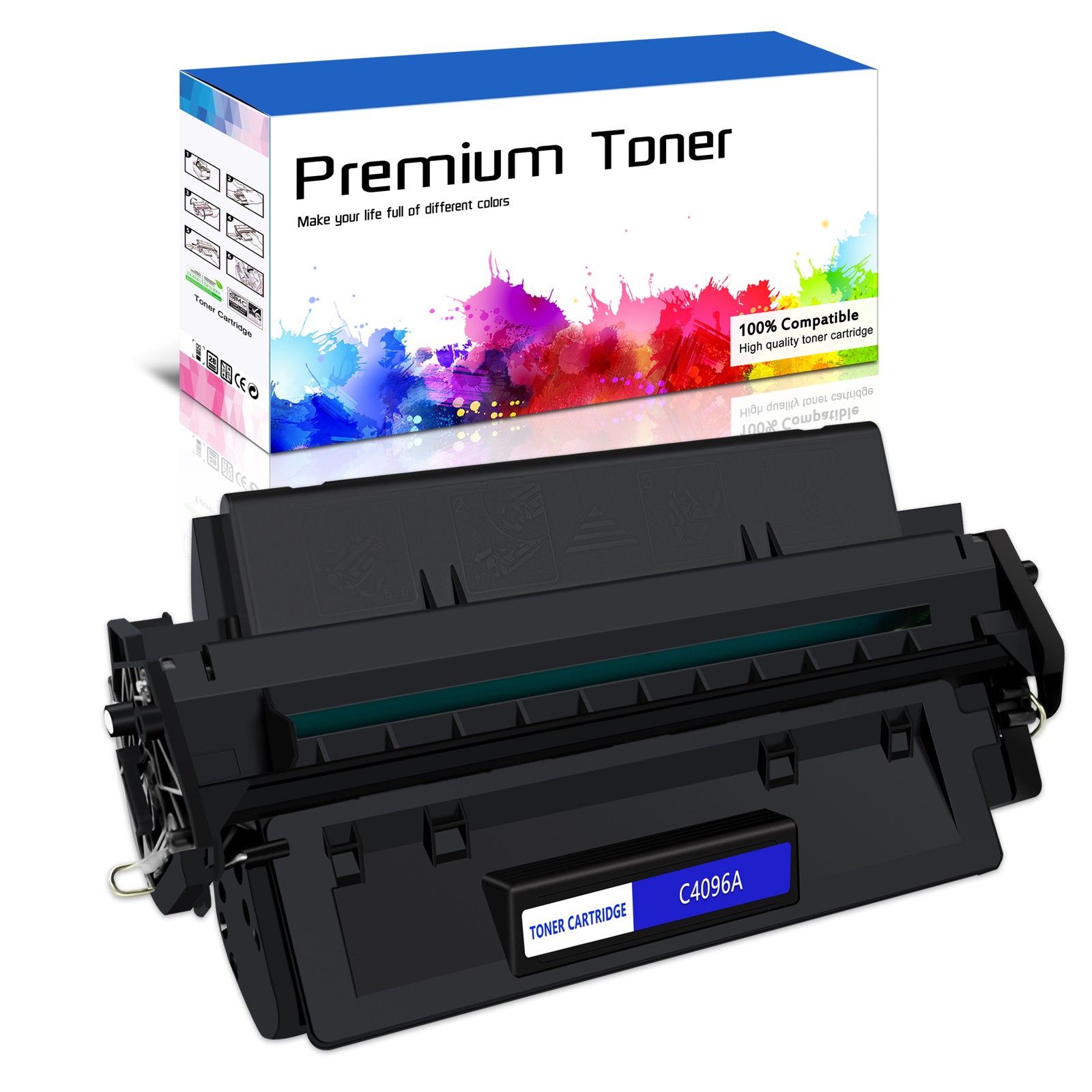 C4096A 96A Toner Cartridge For HP LaserJet 2200dt 2200d 2200dn 2100 2100m 2100n