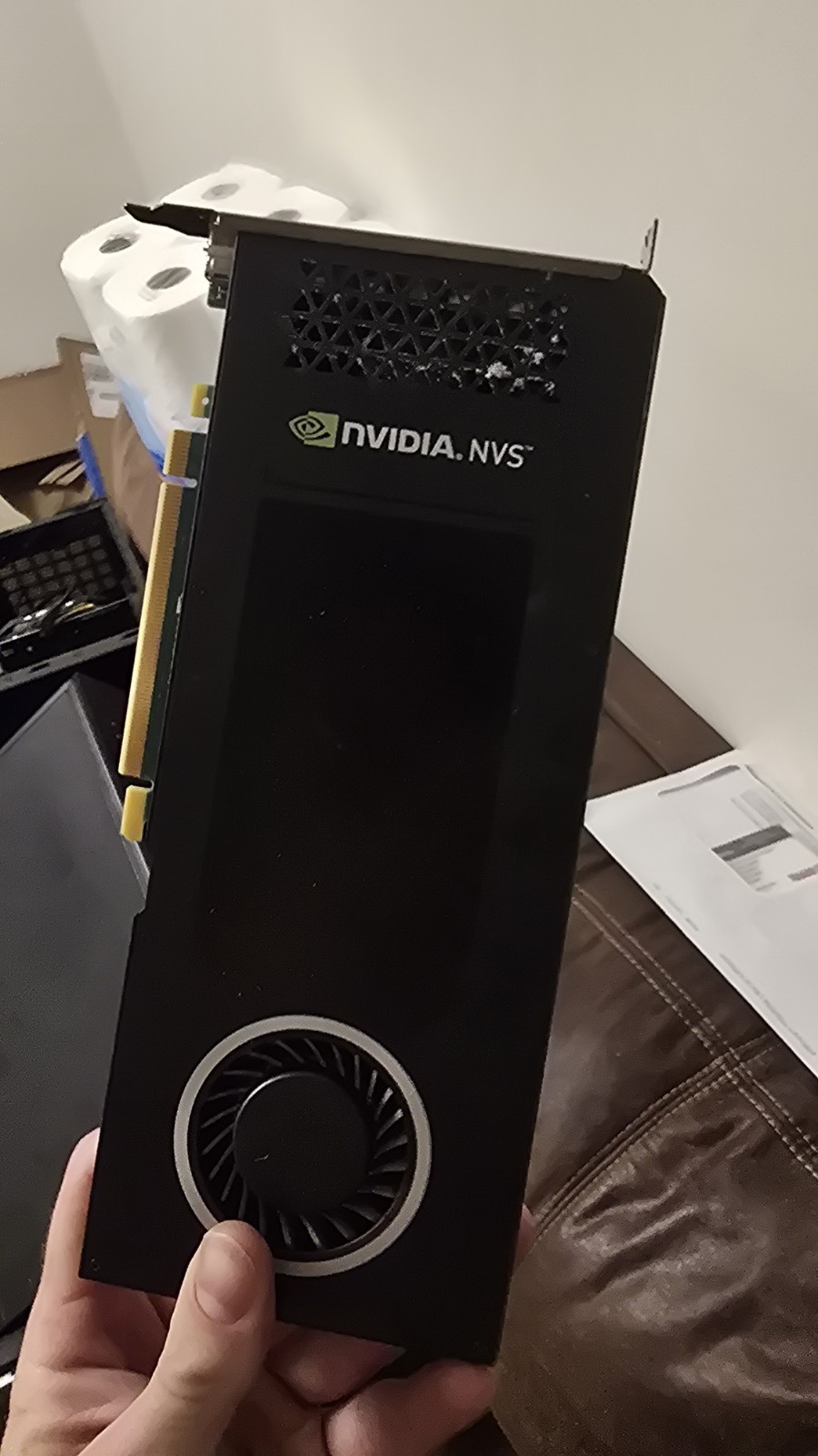 PNY NVIDIA NVS 810 4GB DDR3 8x Mini DisplayPort Video Graphics Card VCNVS810