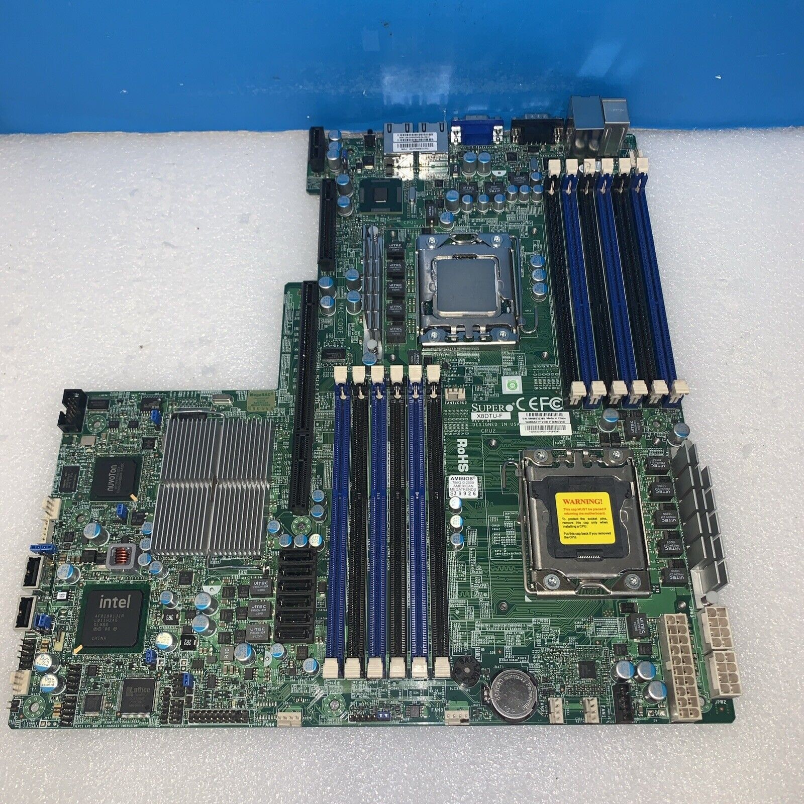 Supermicro X8DTU-F LGA 1366 Proprietary System Board w/ E5620 Cpu