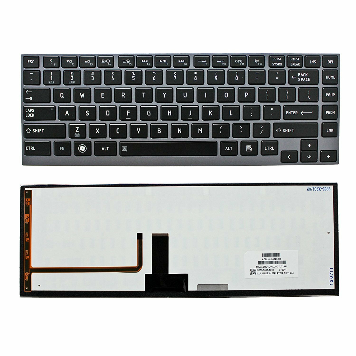 NEW OEM Laptop Keyboard for Toshiba Portege Z930 Z935 Z830 Z835 Series